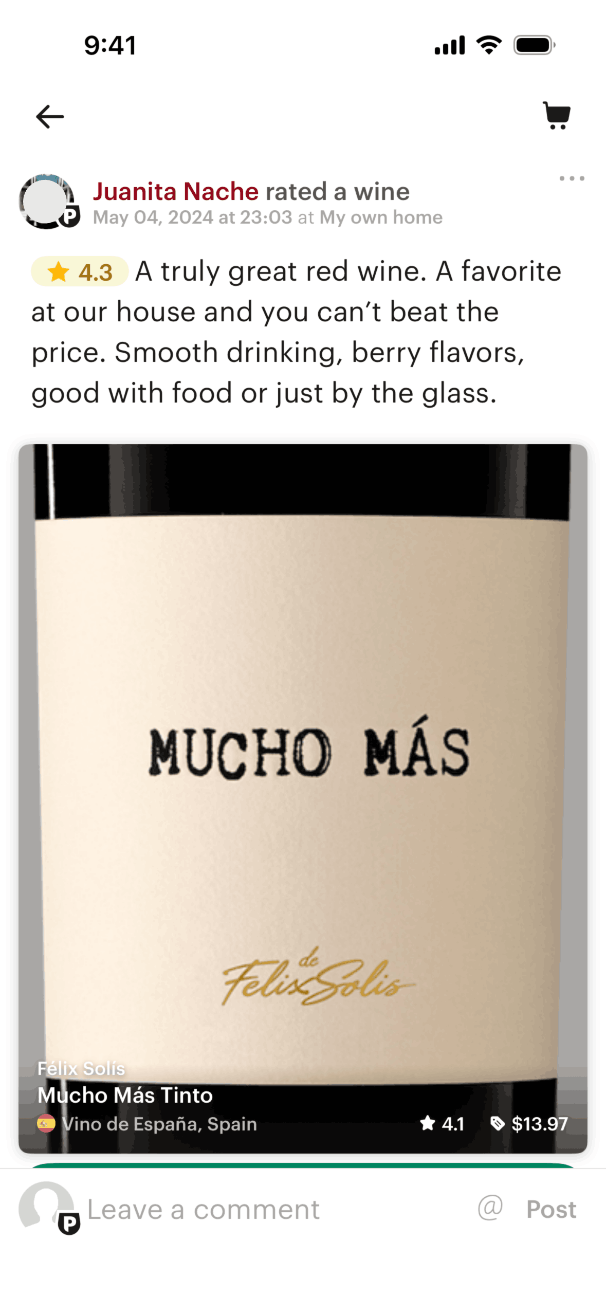 Vivino iOS Shopping interface screenshot 22