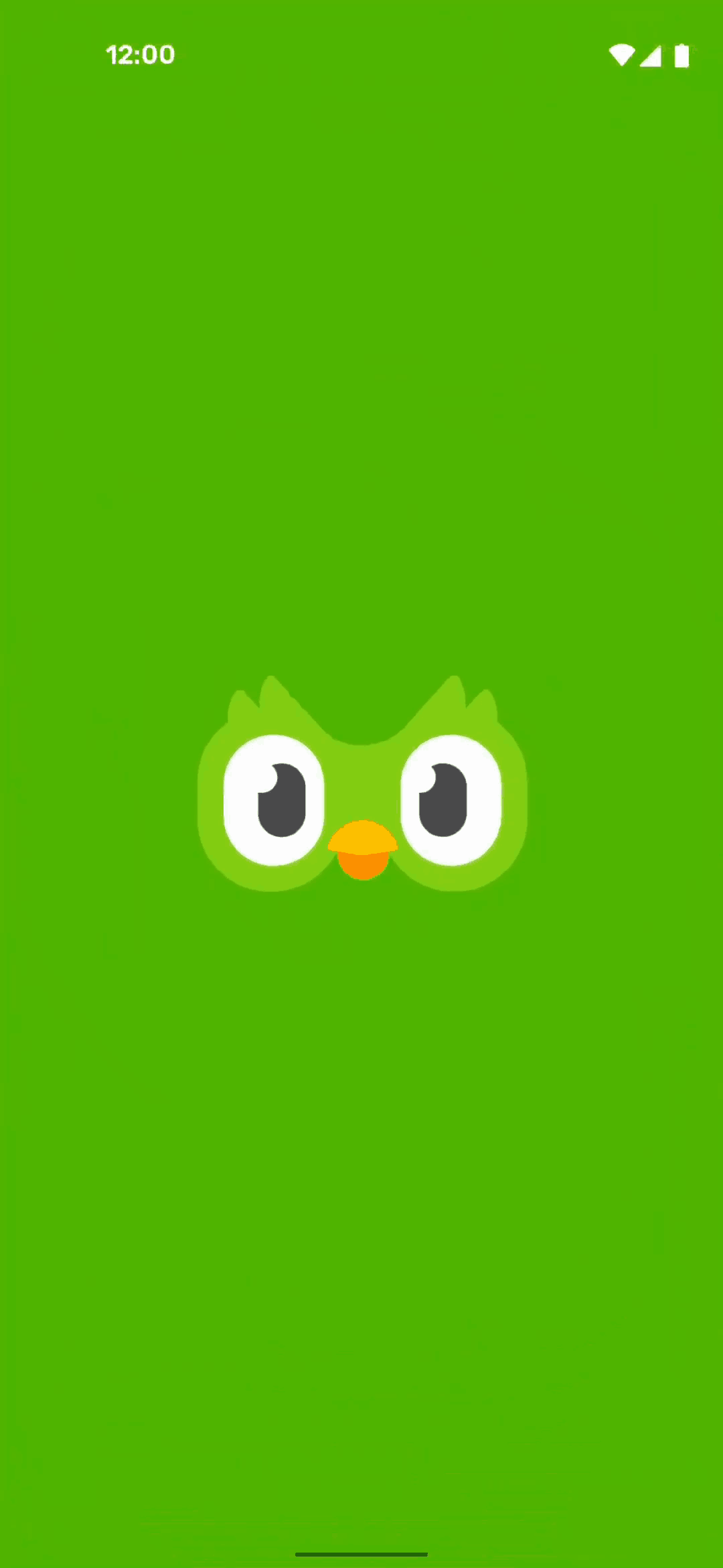 Duolingo Android Education interface screenshot 1