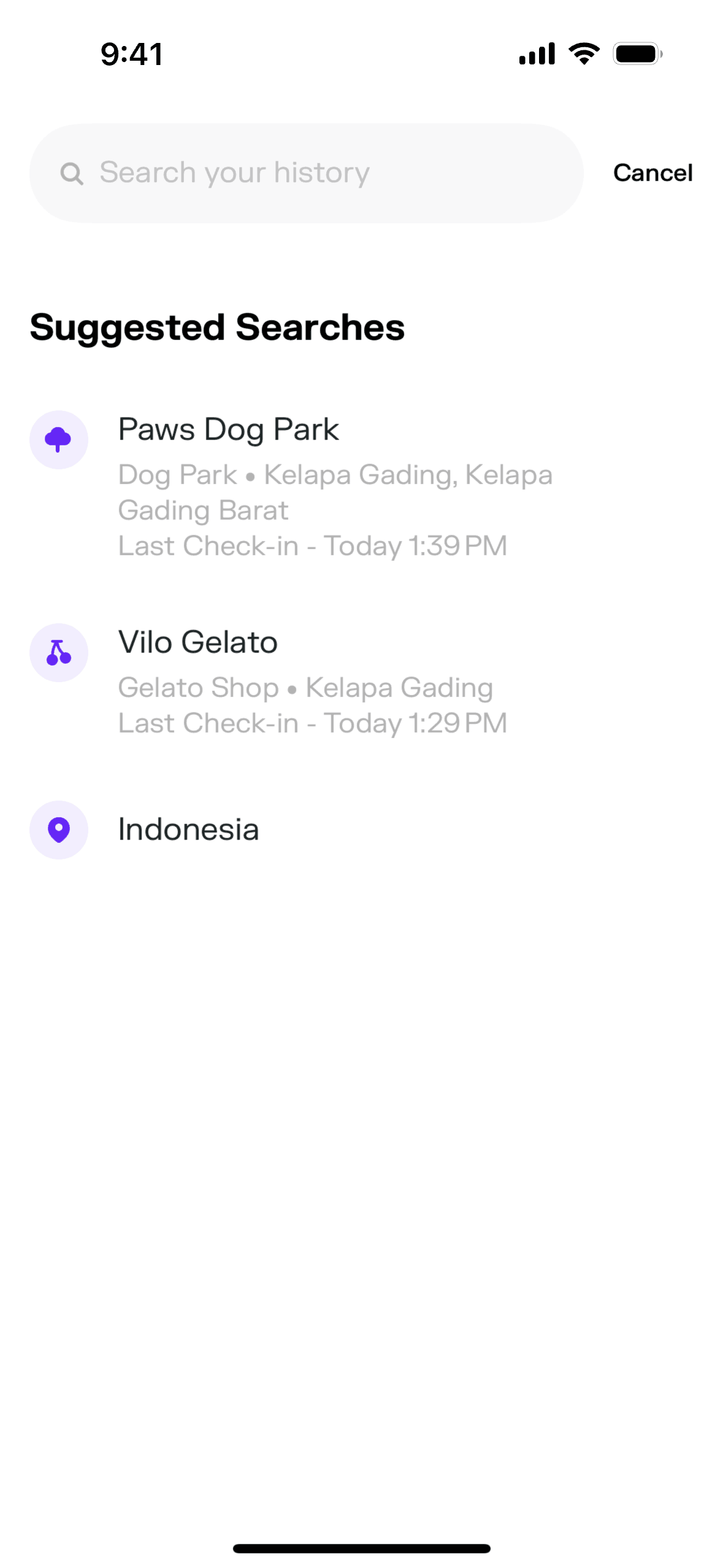 Swarm iOS Social Networking interface screenshot 15