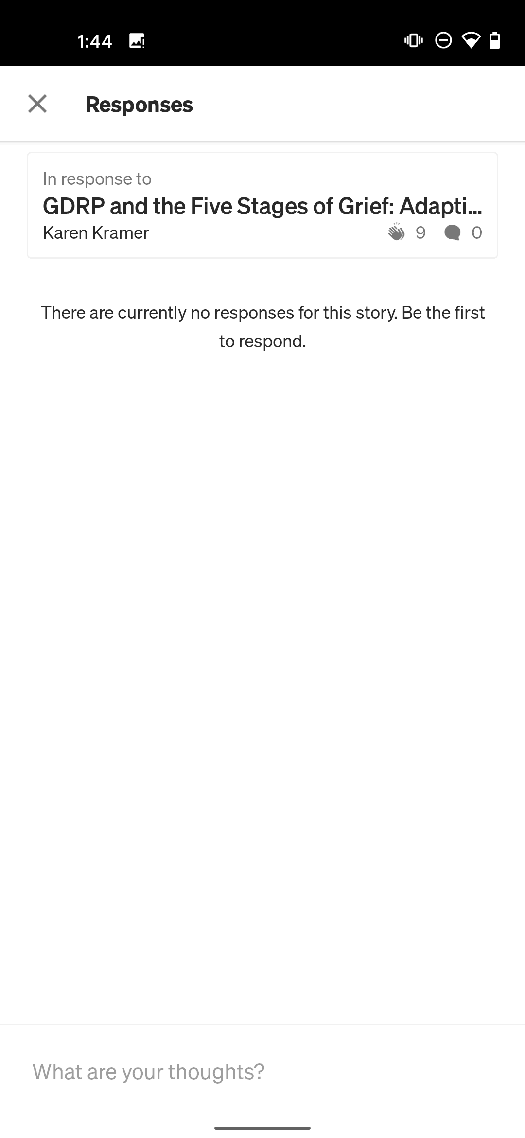 Medium Android News interface screenshot 20