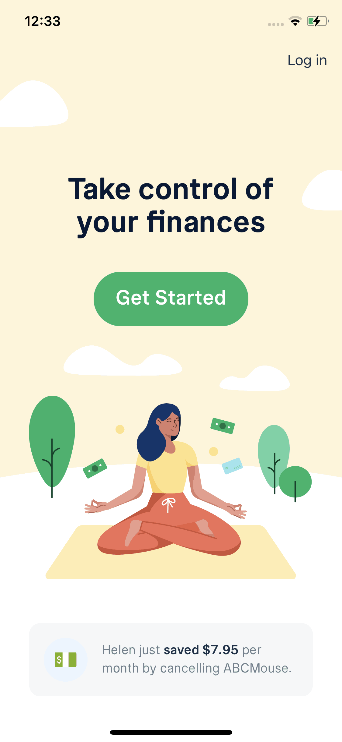Truebill iOS Finance interface screenshot 10