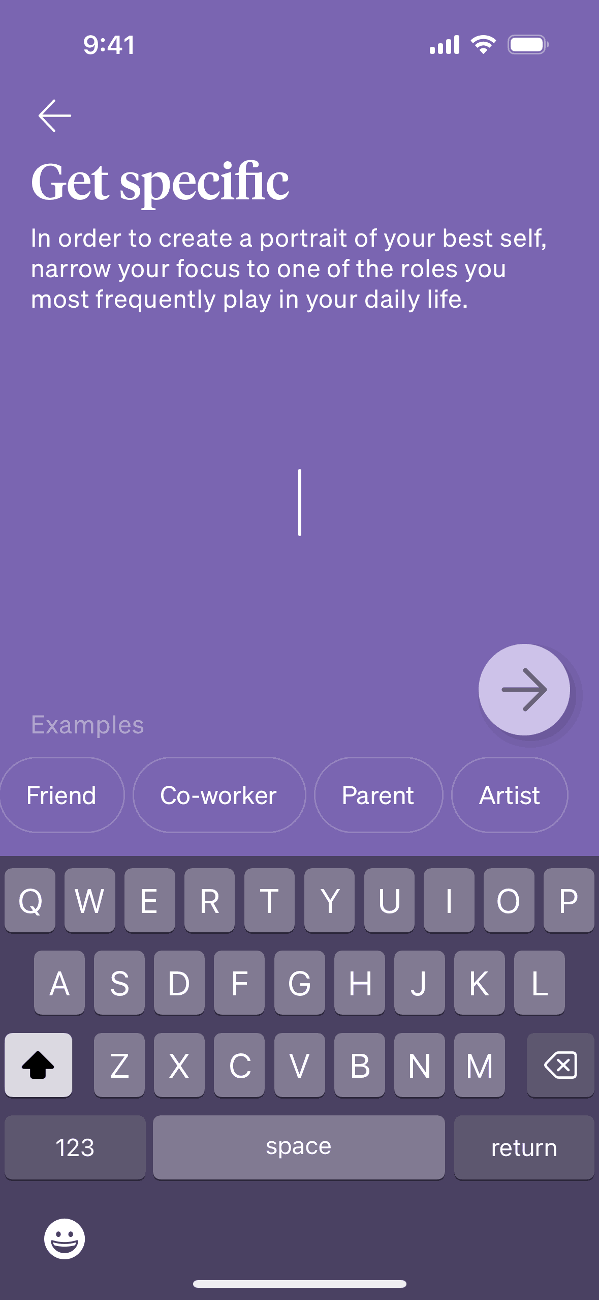 How We Feel iOS app screen