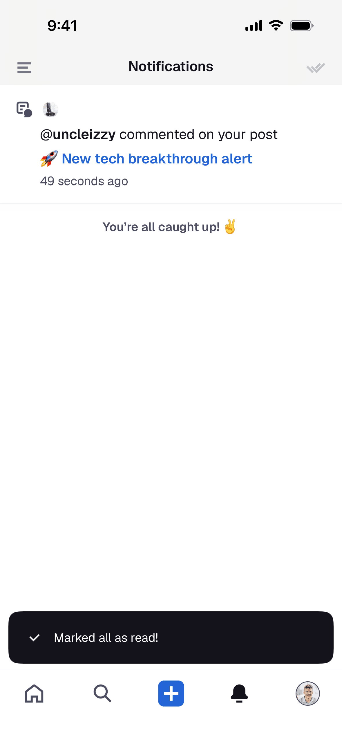 Digg iOS Social Networking interface screenshot 9