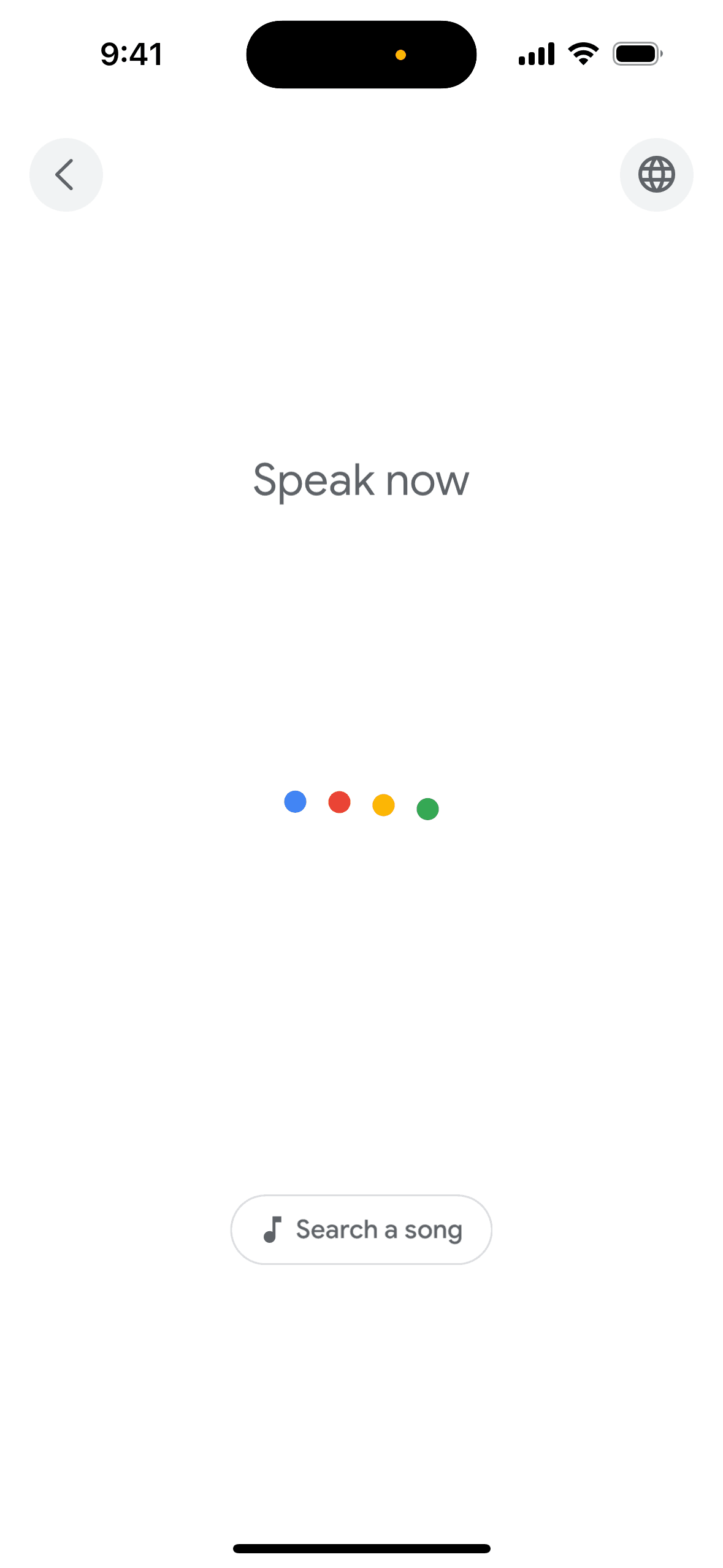 Google iOS AI interface screenshot 2