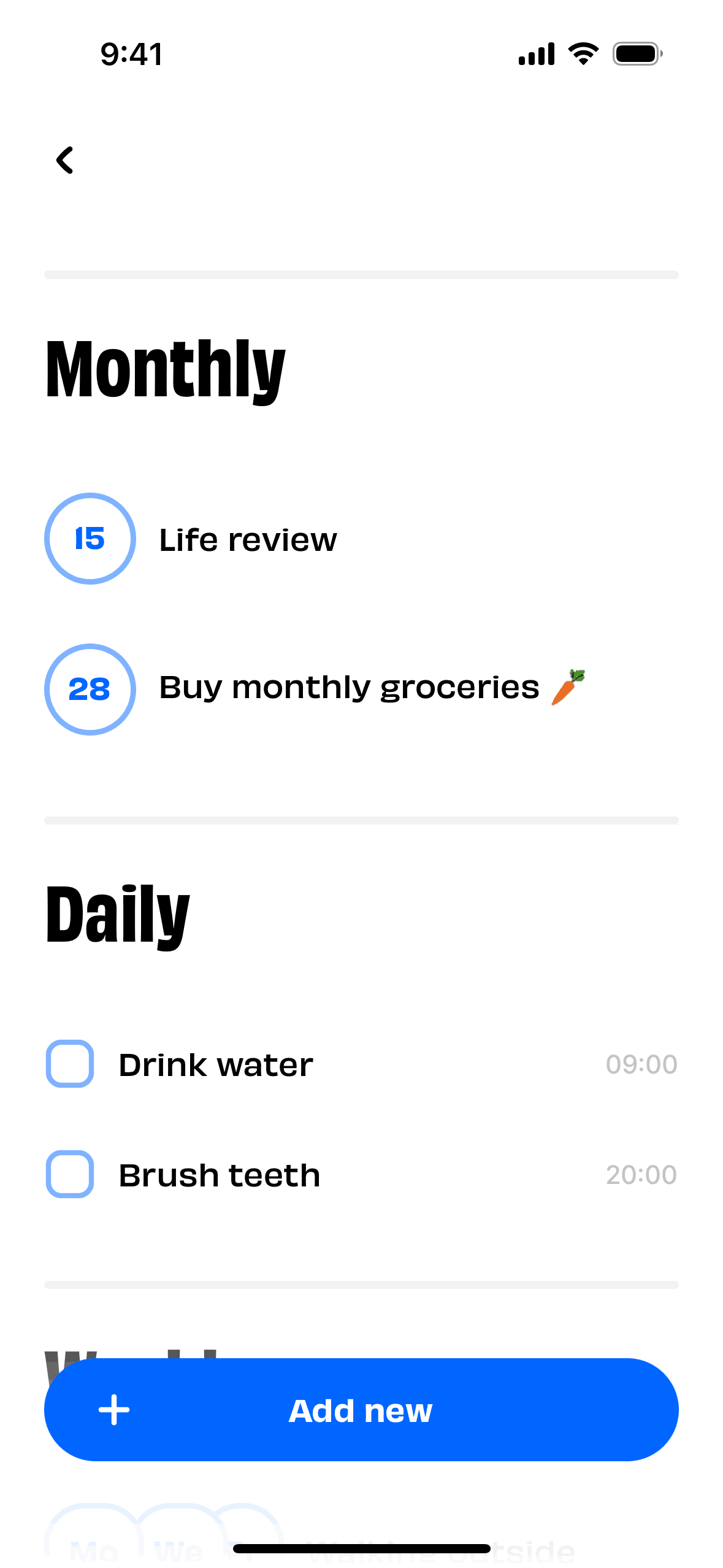 Numo iOS Productivity interface screenshot 17