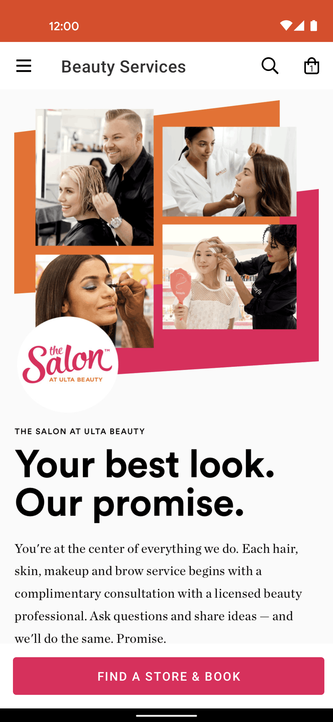 Ulta Beauty Android Shopping interface screenshot 23
