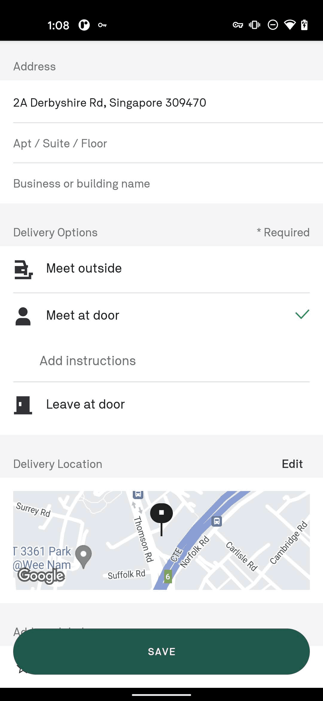 Postmates Android Food & Drink interface screenshot 18