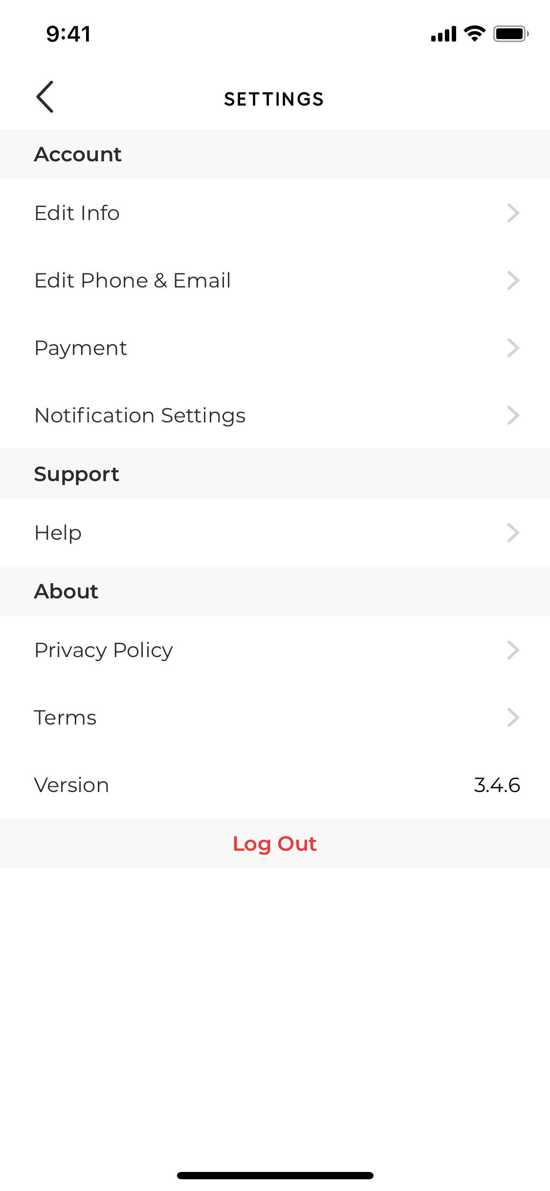 Givingli iOS Lifestyle interface screenshot 17