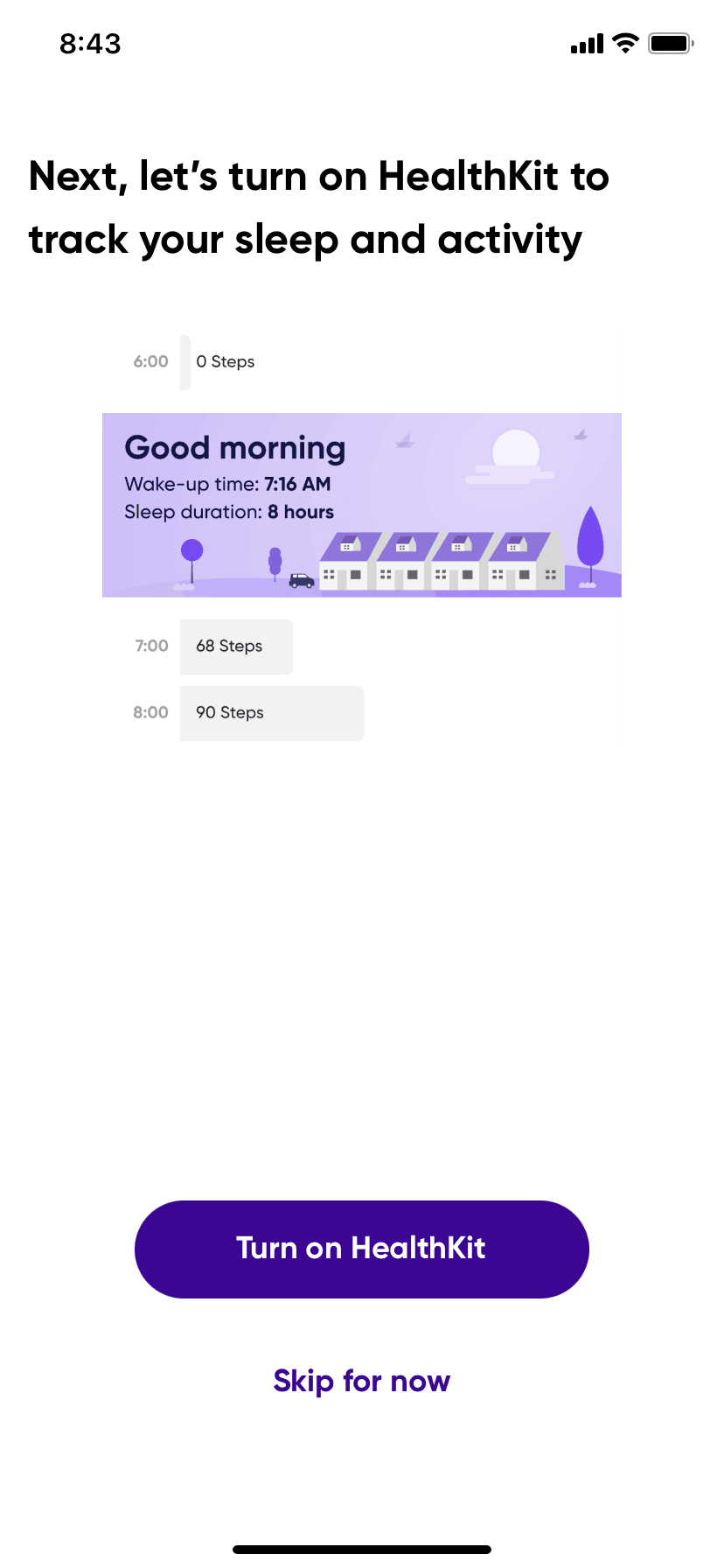 Epsy iOS Health & Fitness interface screenshot 14