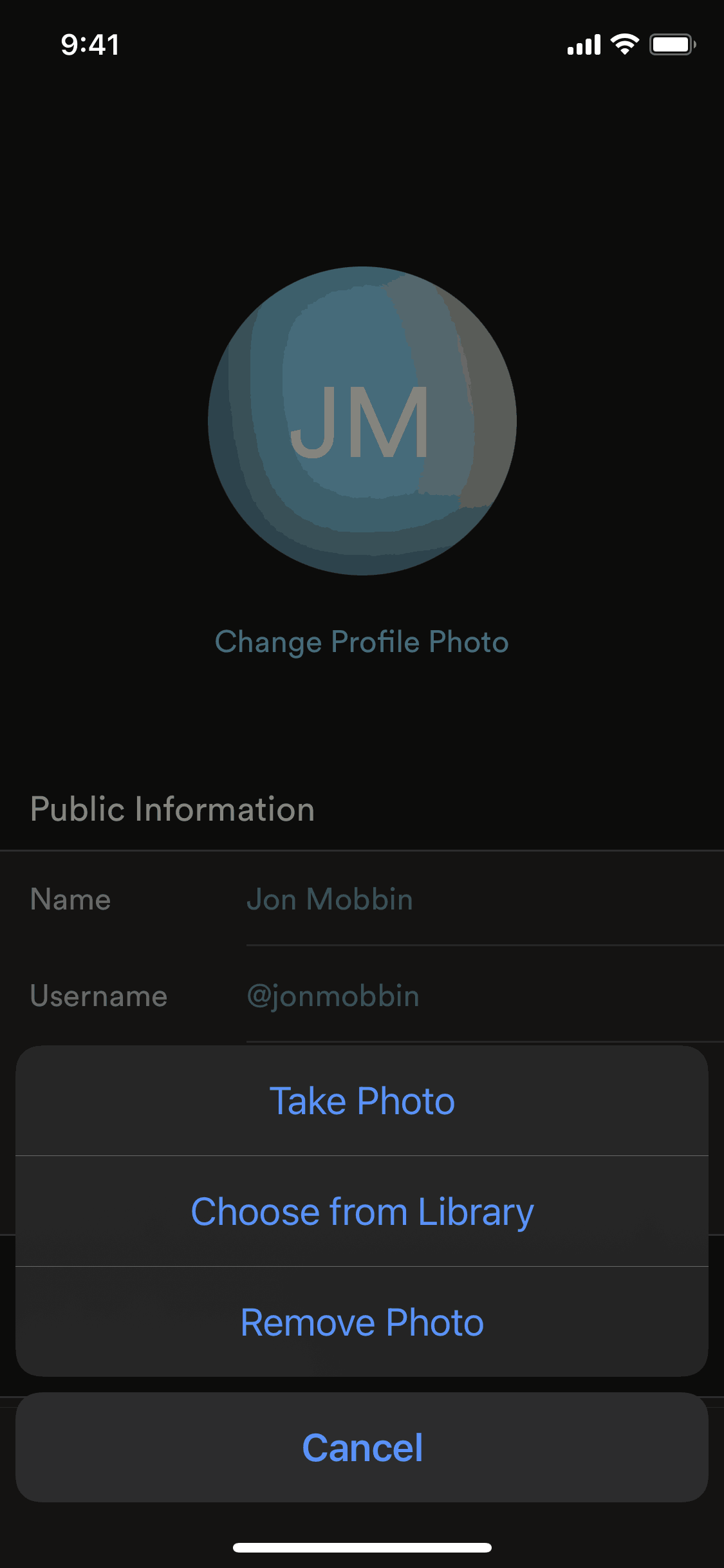 Dimensional iOS Social Networking interface screenshot 20