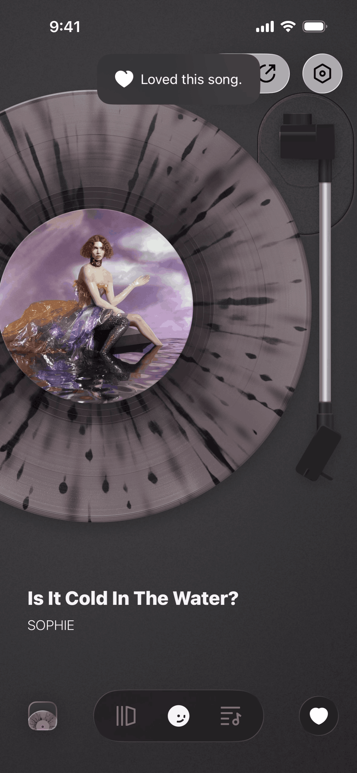MD Vinyl iOS Music & Audio interface screenshot 15