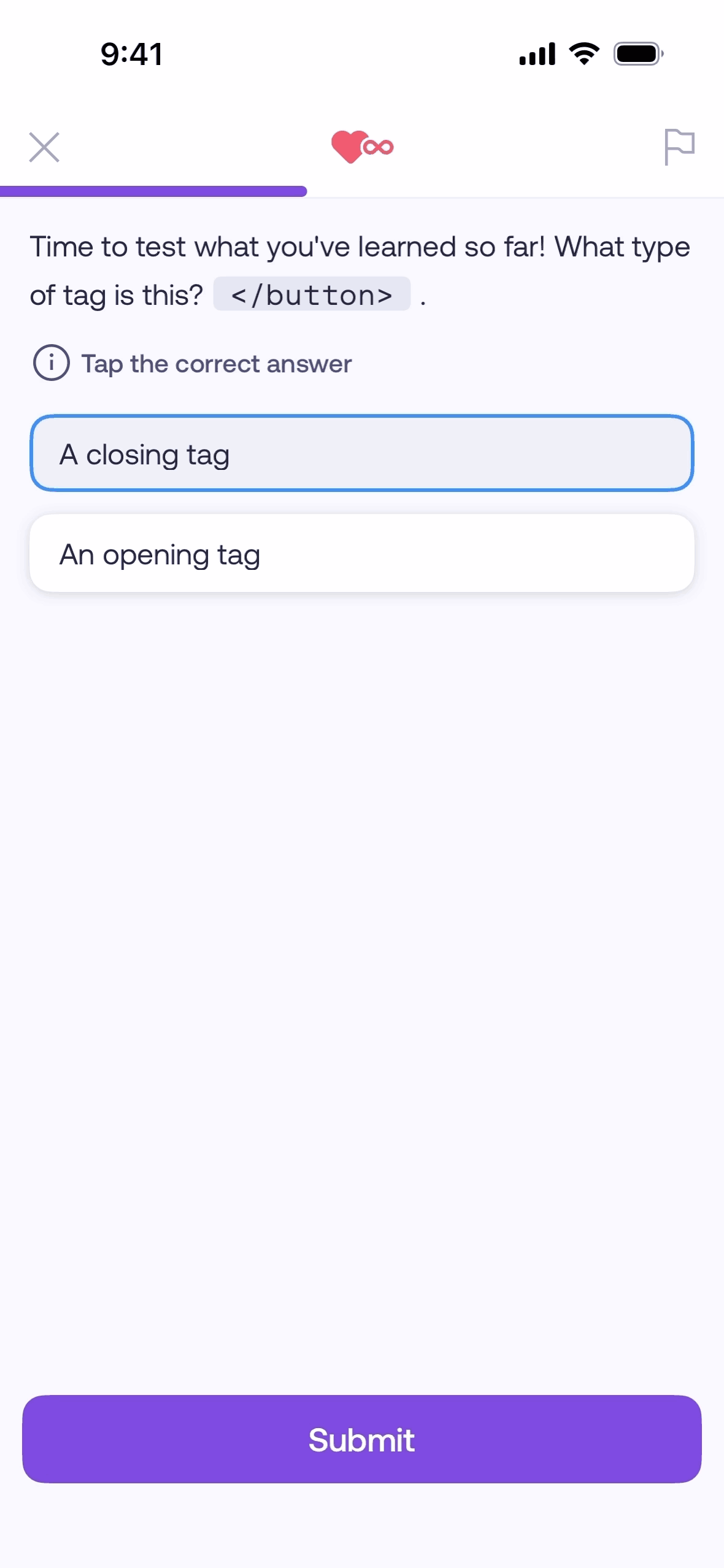 Mimo iOS Education interface screenshot 9