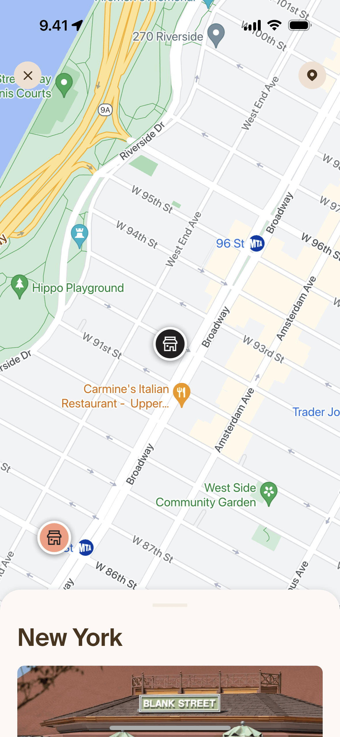 Order on Blank Street (ios) screen 2