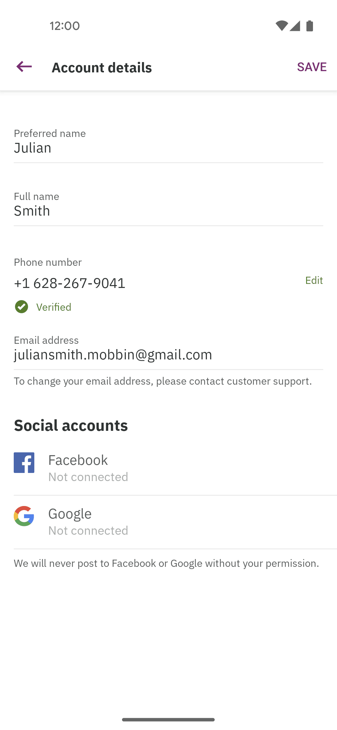 Deliveroo Android Food & Drink interface screenshot 22
