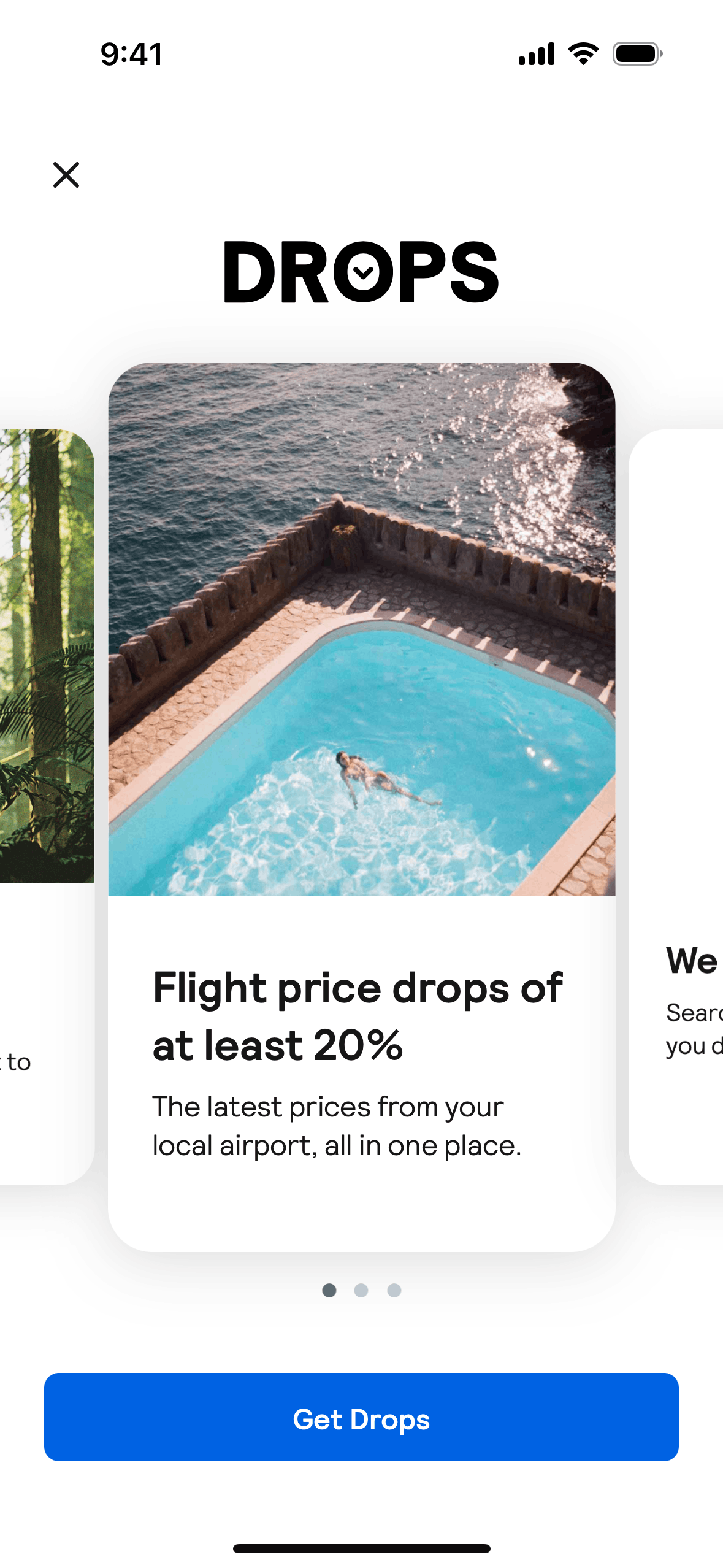 Skyscanner iOS Travel & Transportation interface screenshot 9