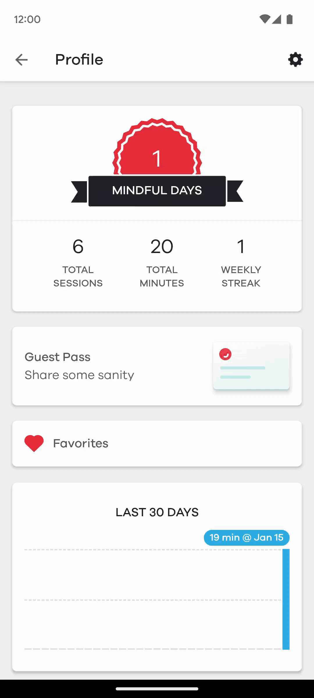 Ten Percent Happier Android Health & Fitness interface screenshot 4