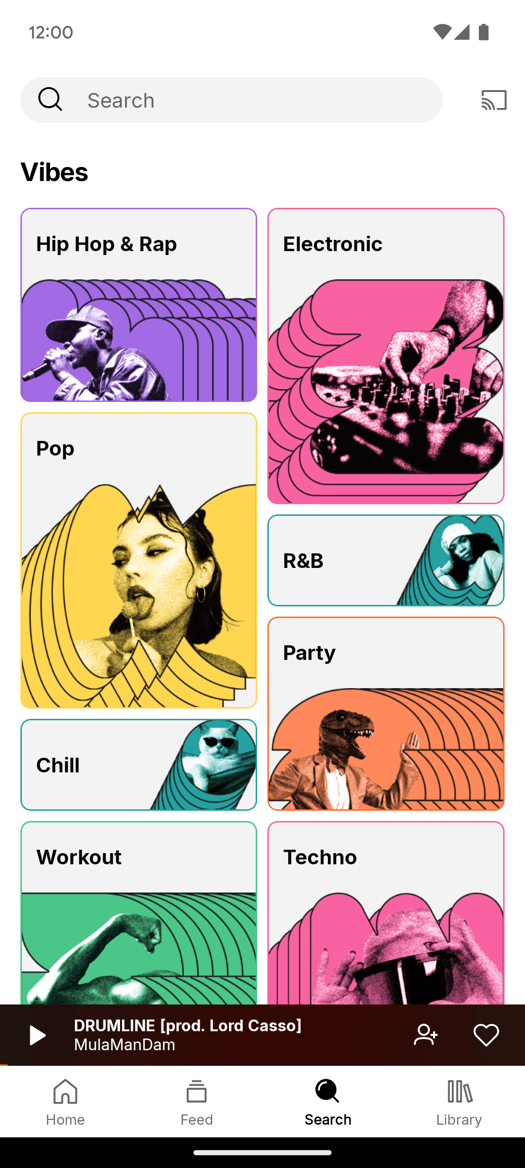 SoundCloud Android Music & Audio interface screenshot 2