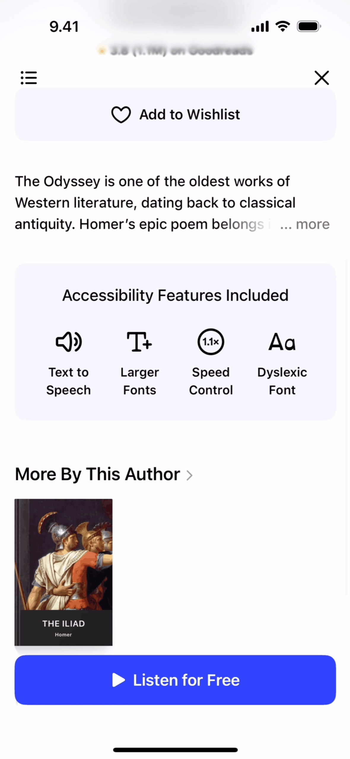 Speechify iOS Productivity interface screenshot 19