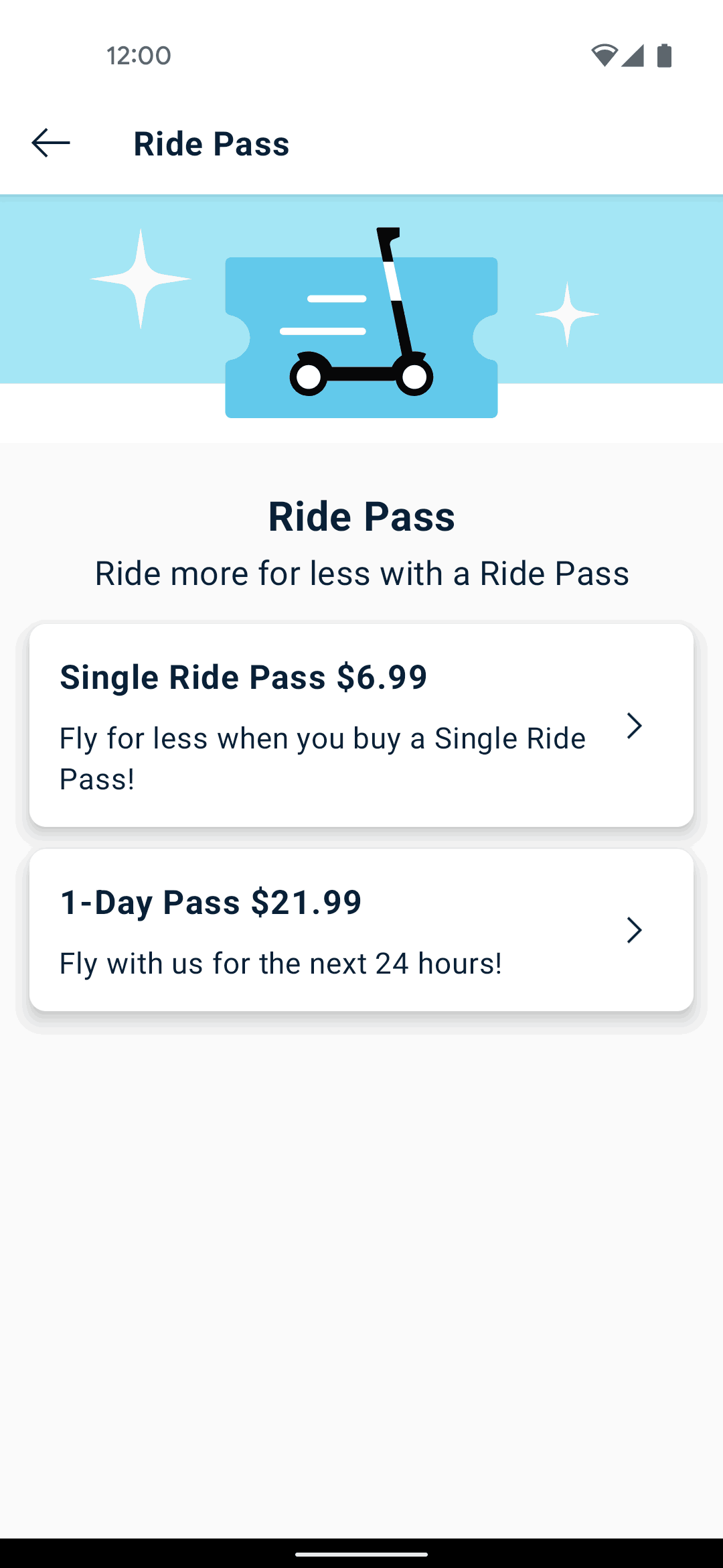 Bird Android Travel & Transportation interface screenshot 6