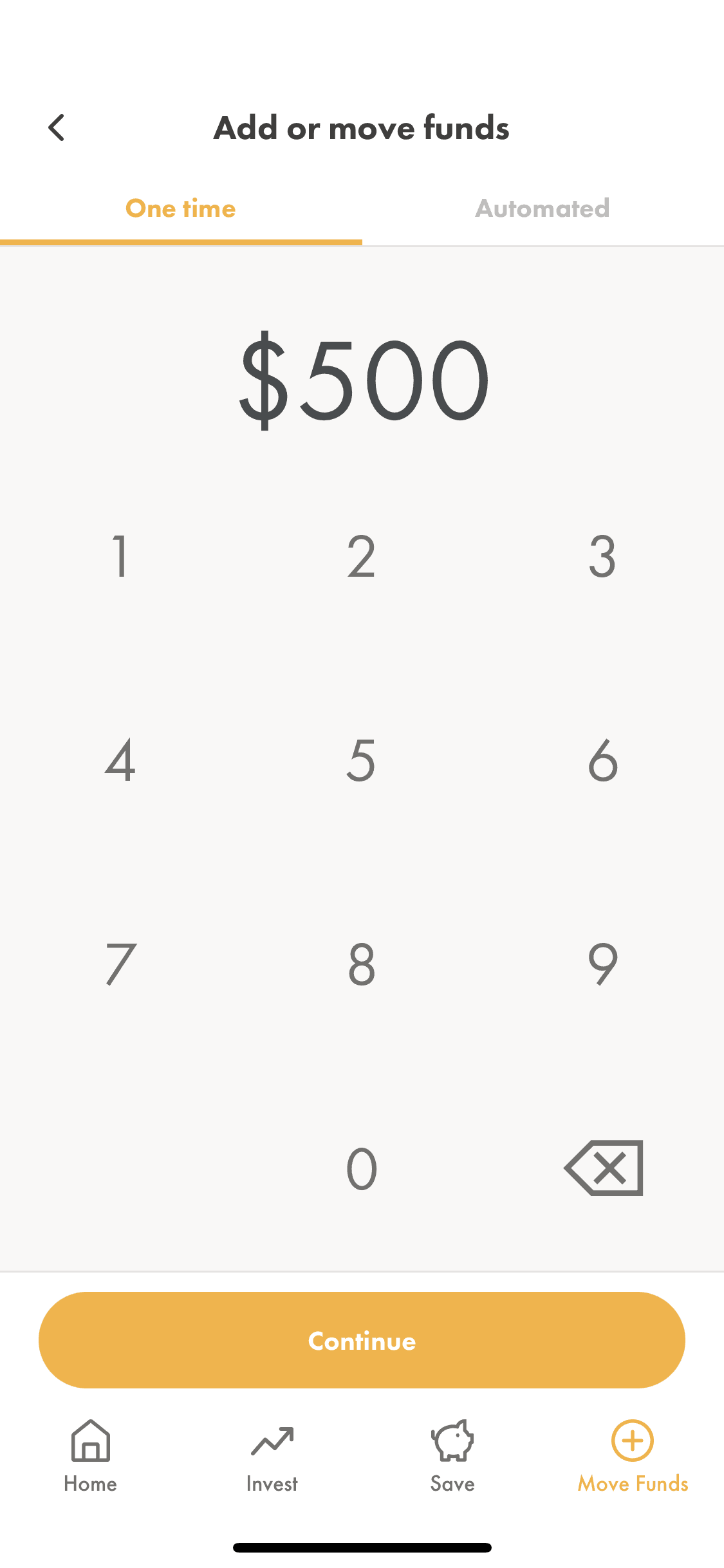 Wealthsimple Invest iOS Finance interface screenshot 13