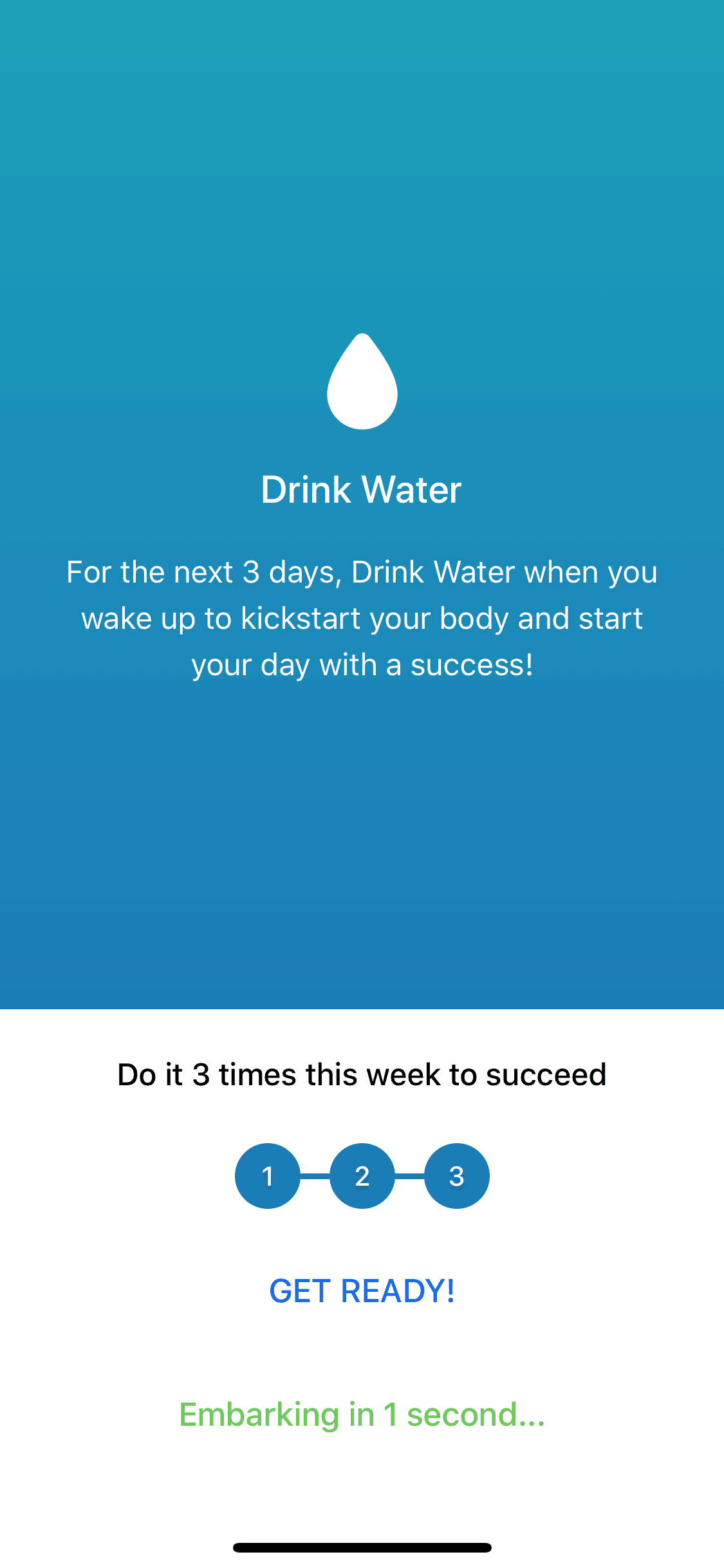 Fabulous iOS Health & Fitness interface screenshot 21