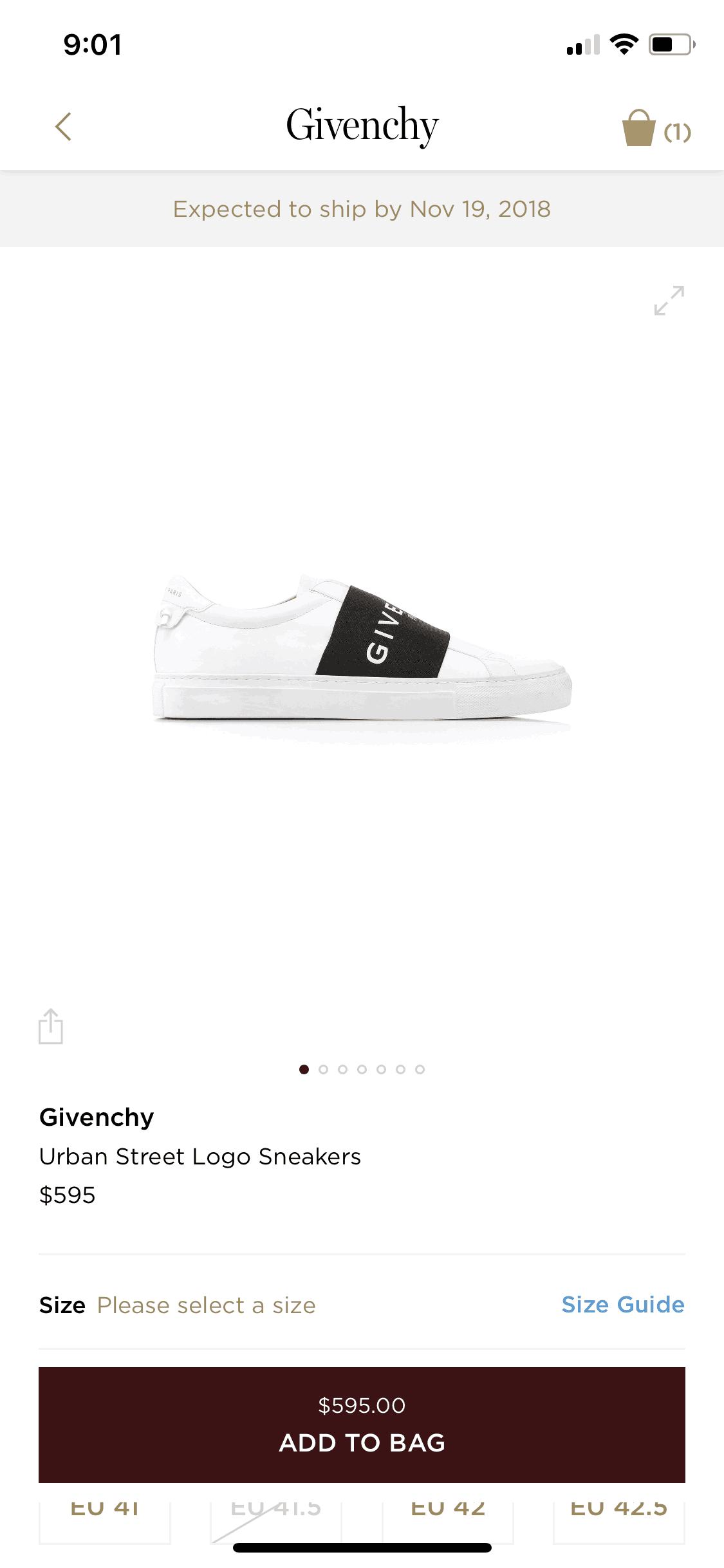 Moda Operandi iOS Shopping interface screenshot 17