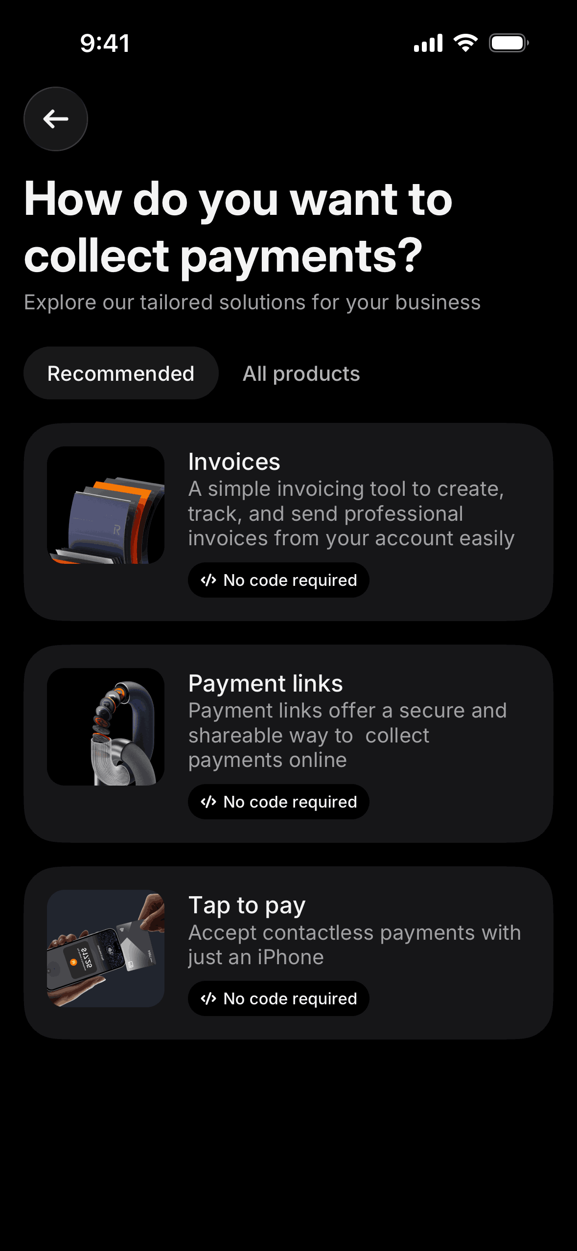 Revolut Business iOS Finance interface screenshot 16