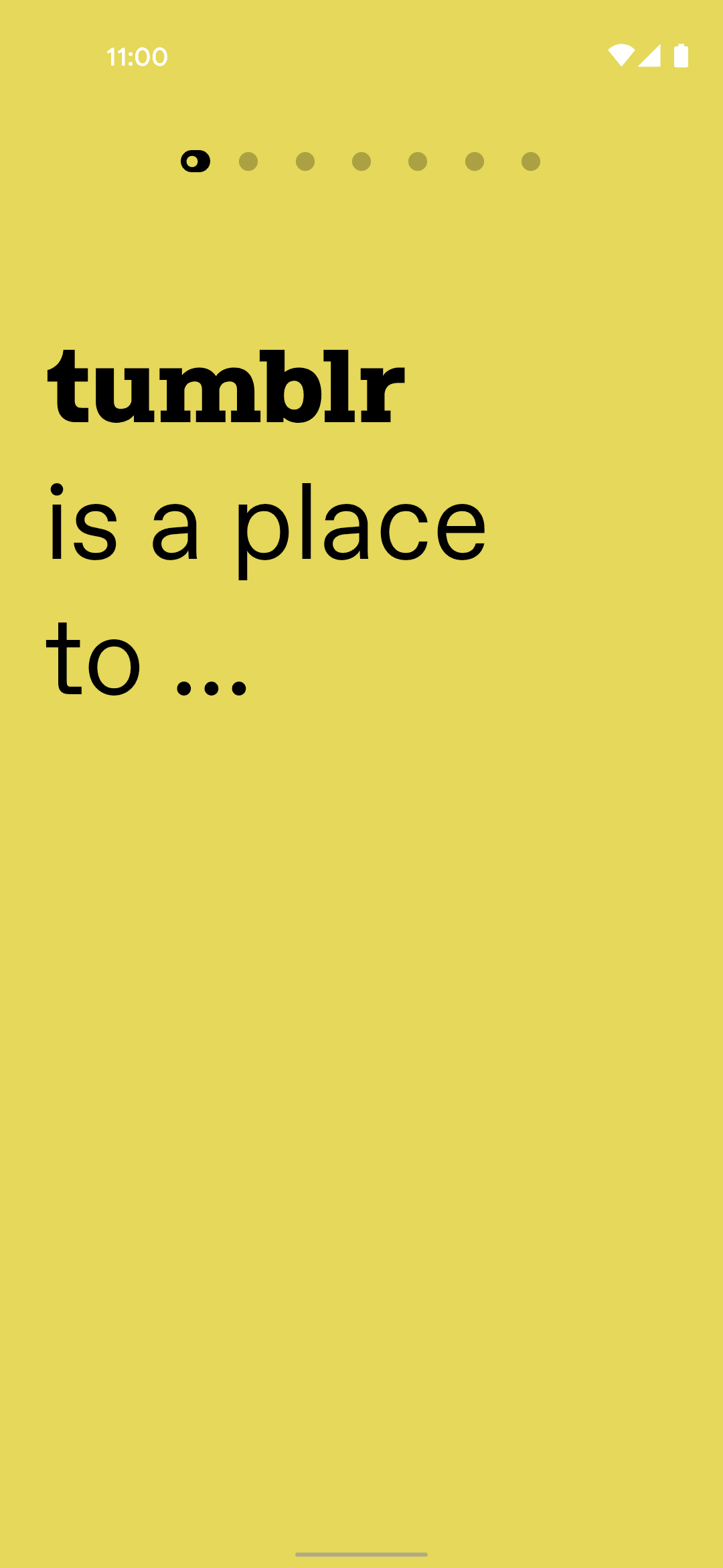 Tumblr Android Social Networking interface screenshot 15