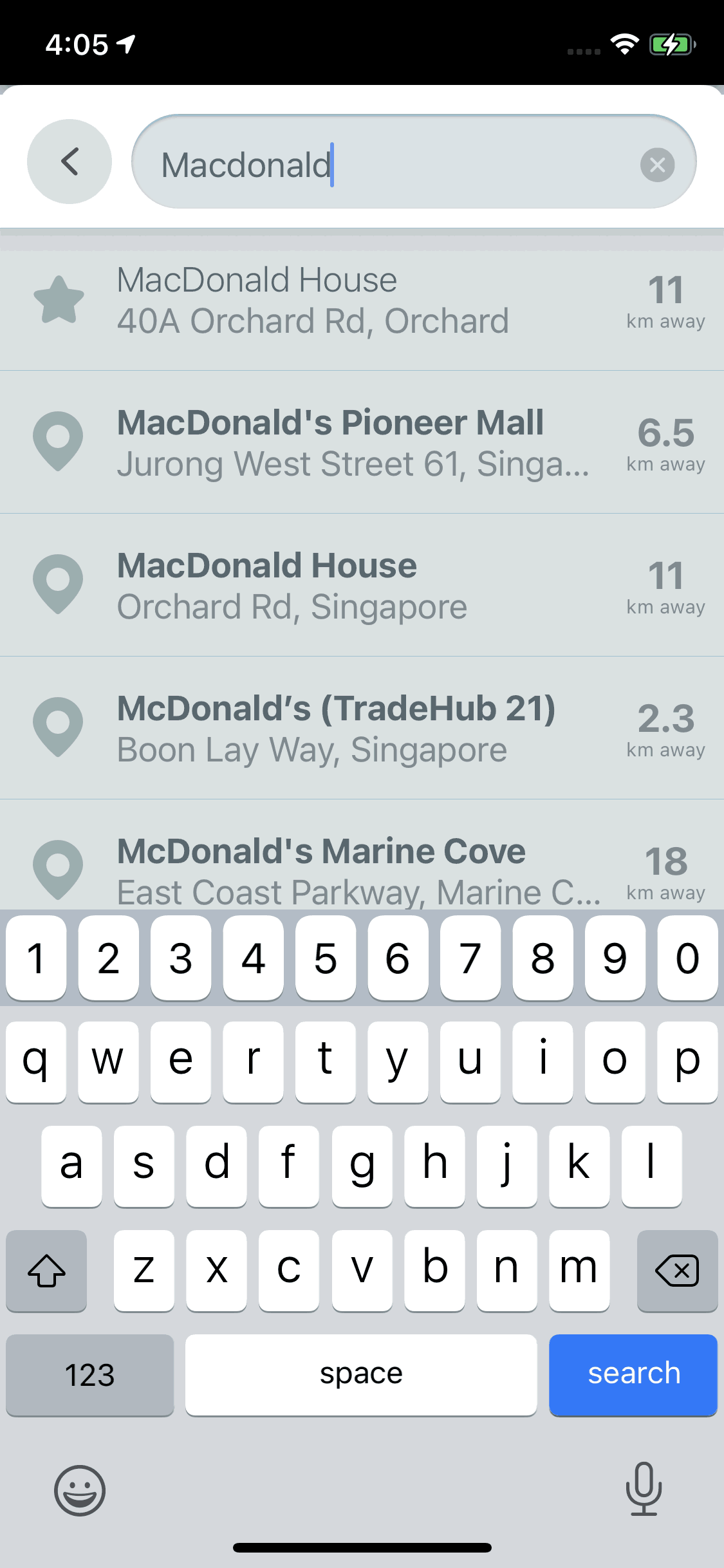 Waze iOS Maps & Navigation interface screenshot 2