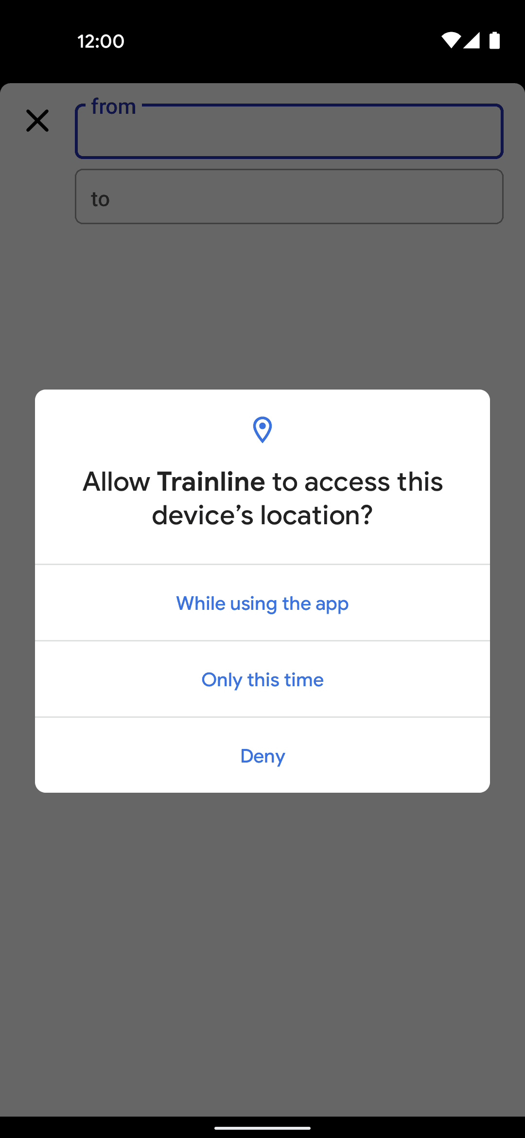 Trainline Android Travel & Transportation interface screenshot 22