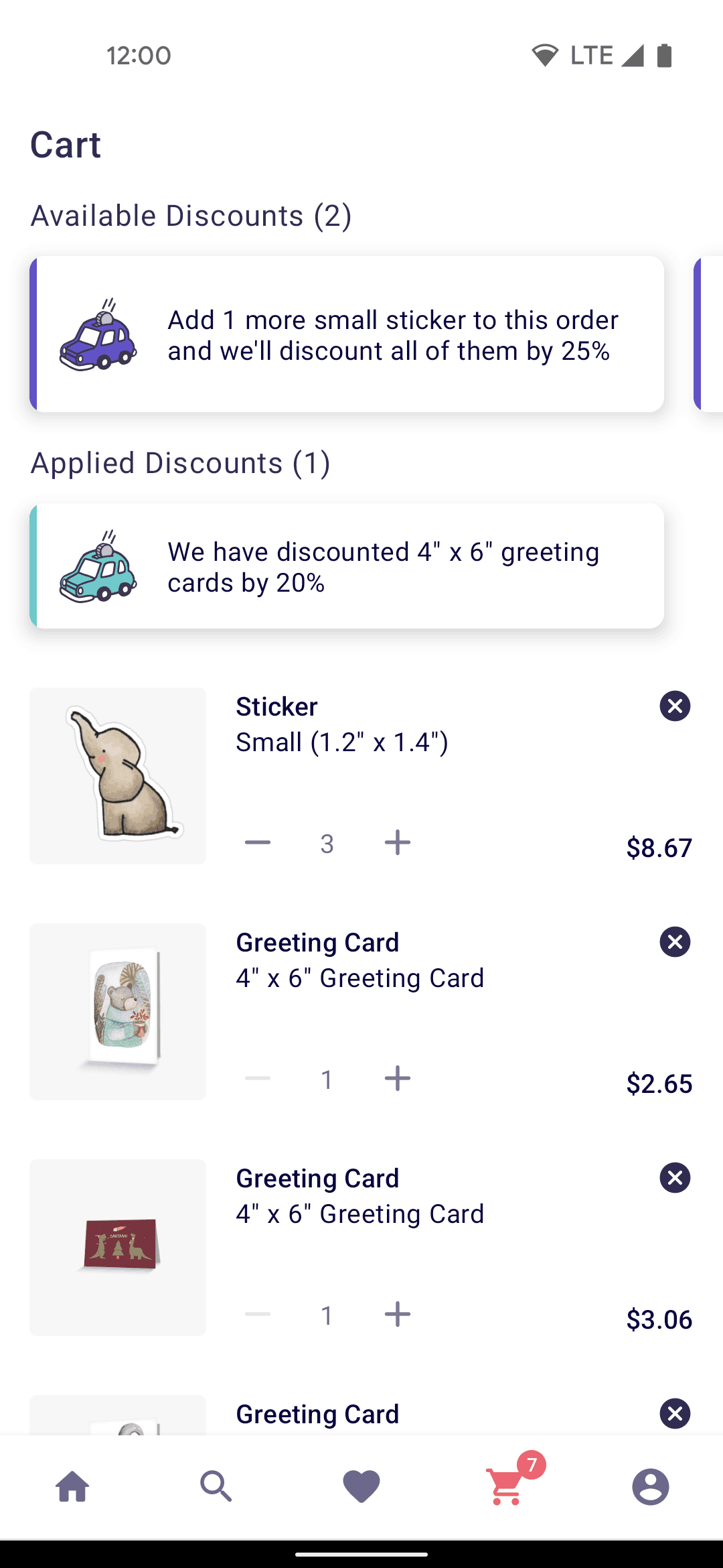 Redbubble Android Shopping interface screenshot 17