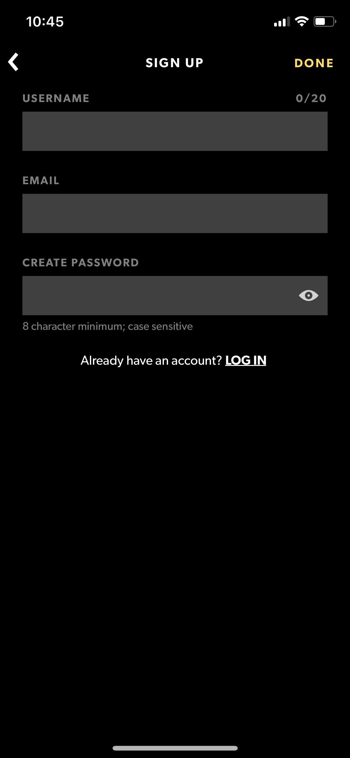 WAV iOS Music & Audio interface screenshot 5
