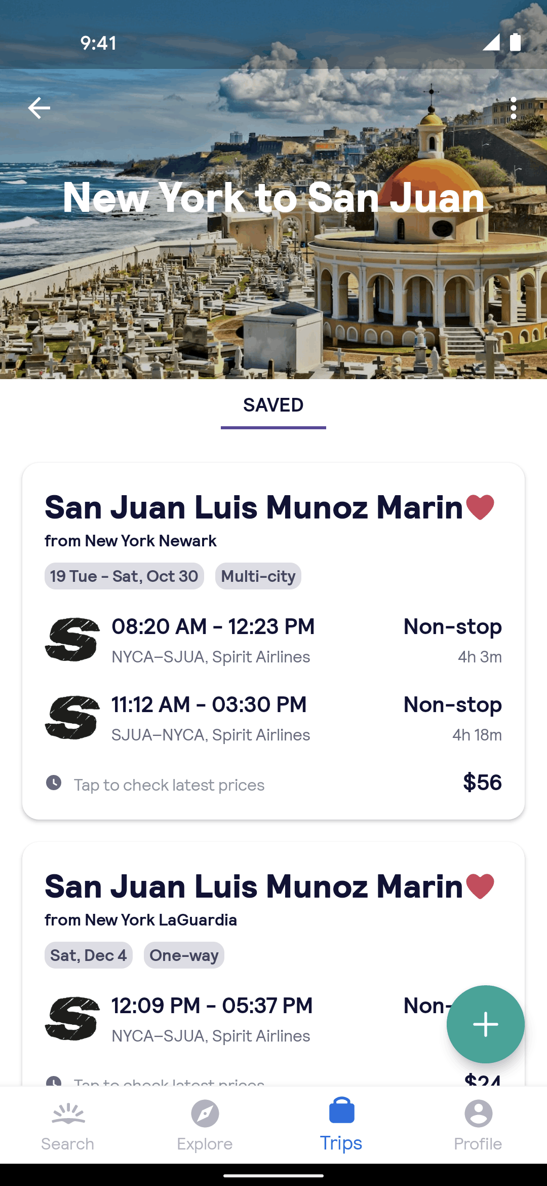 Skyscanner Android Travel & Transportation interface screenshot 12