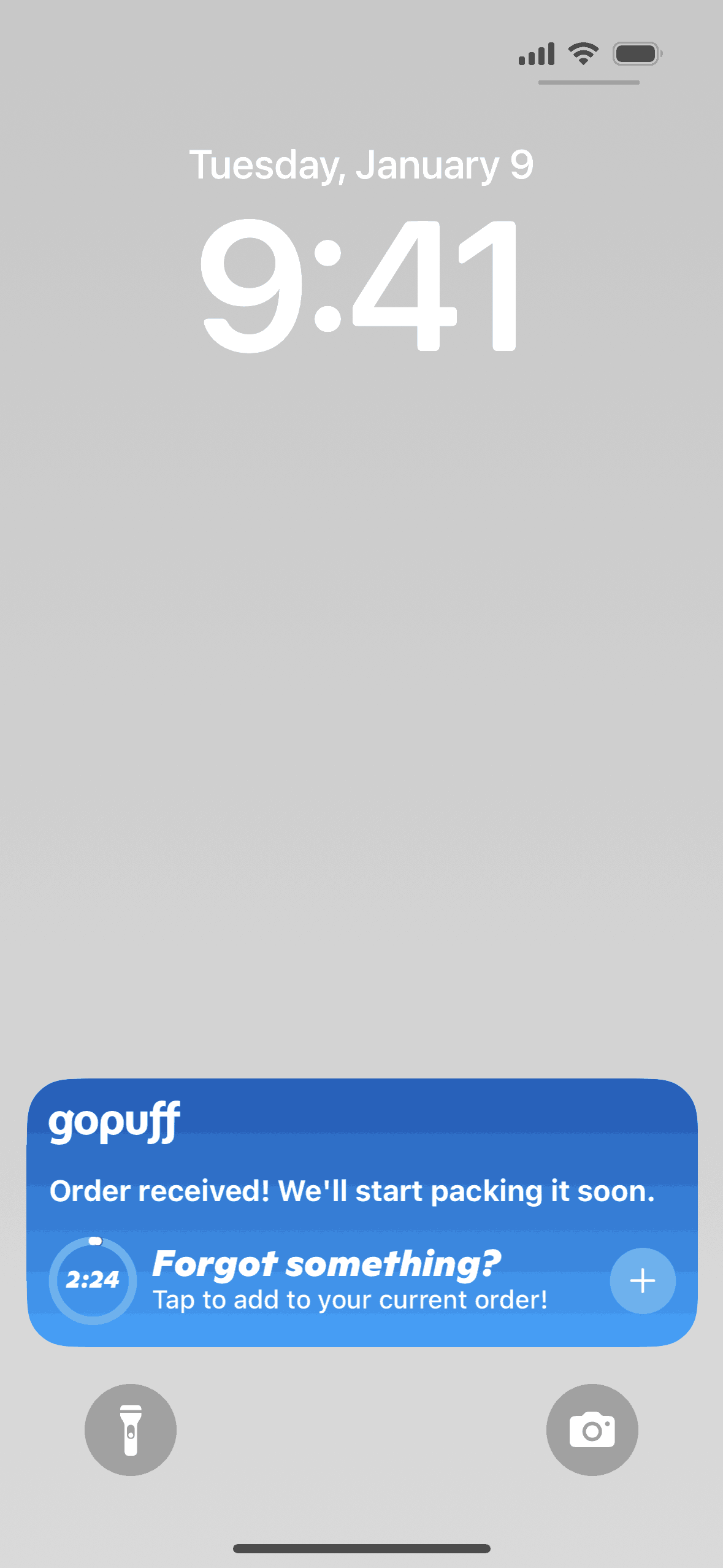 Gopuff iOS Shopping interface screenshot 7