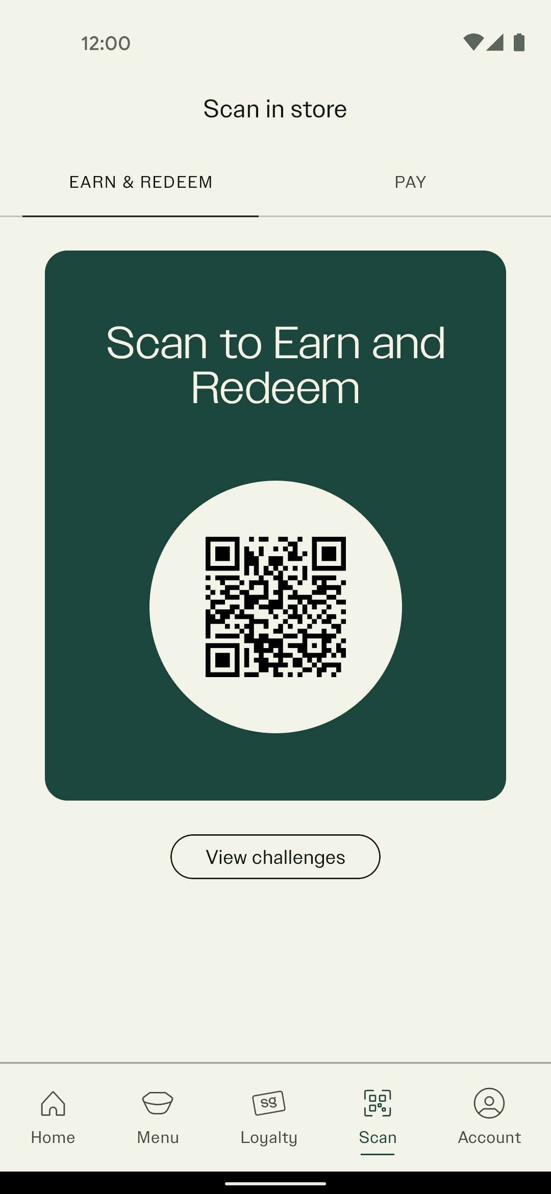 sweetgreen Android Food & Drink interface screenshot 5