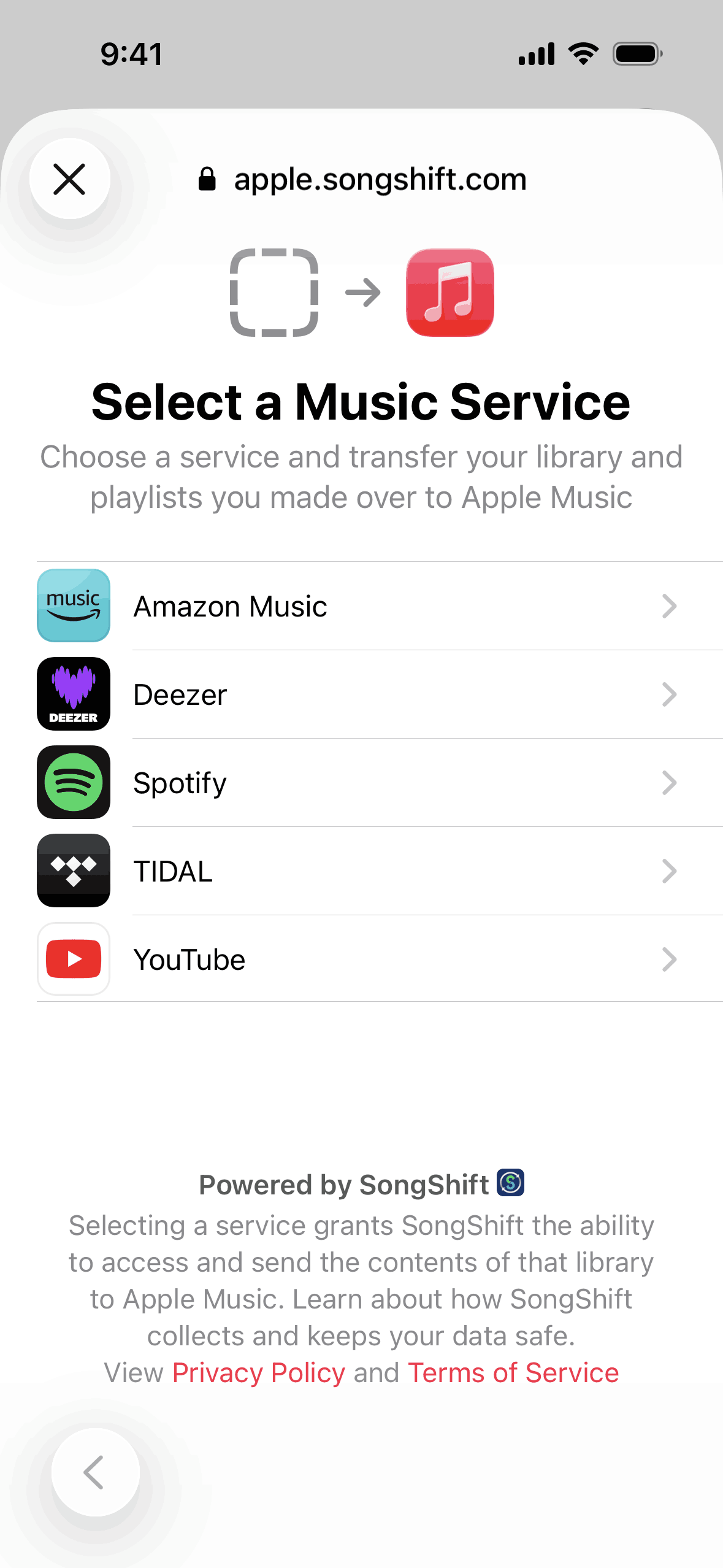 Apple Music iOS Music & Audio interface screenshot 13
