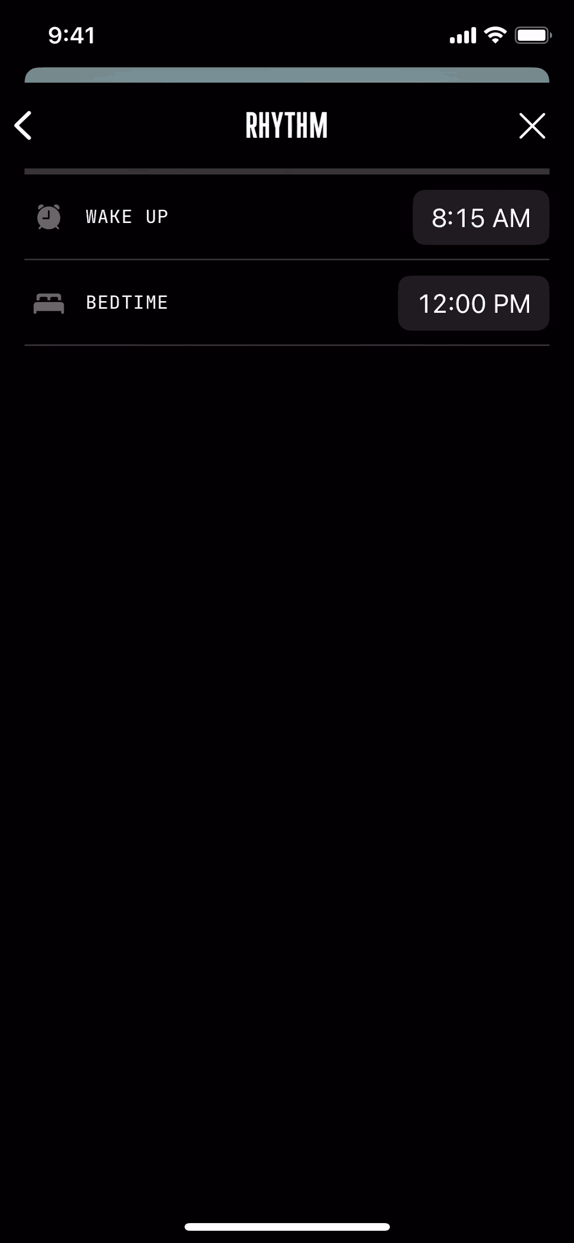 (Not Boring) Vibes iOS Health & Fitness interface screenshot 18