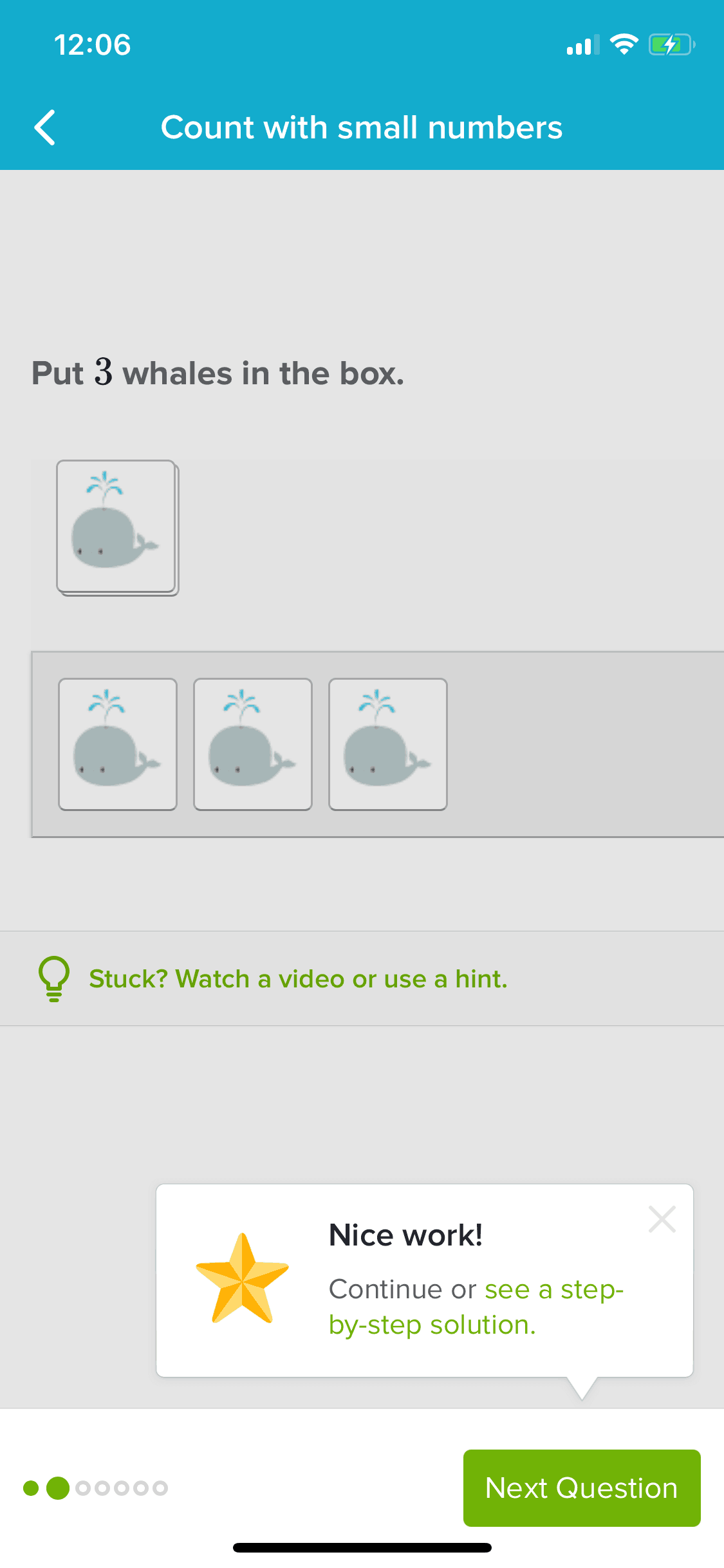 Khan Academy iOS Education interface screenshot 5