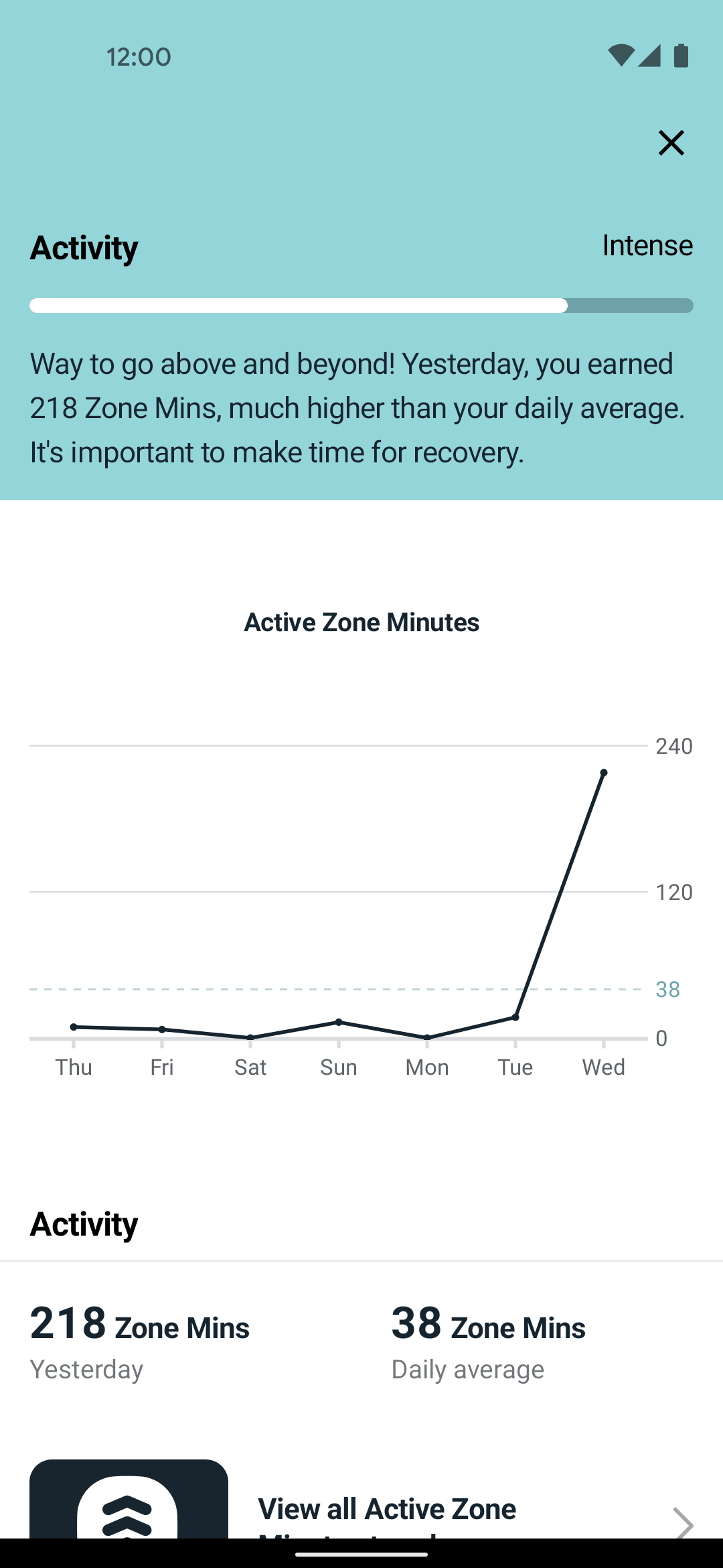 Fitbit Android Health & Fitness interface screenshot 11