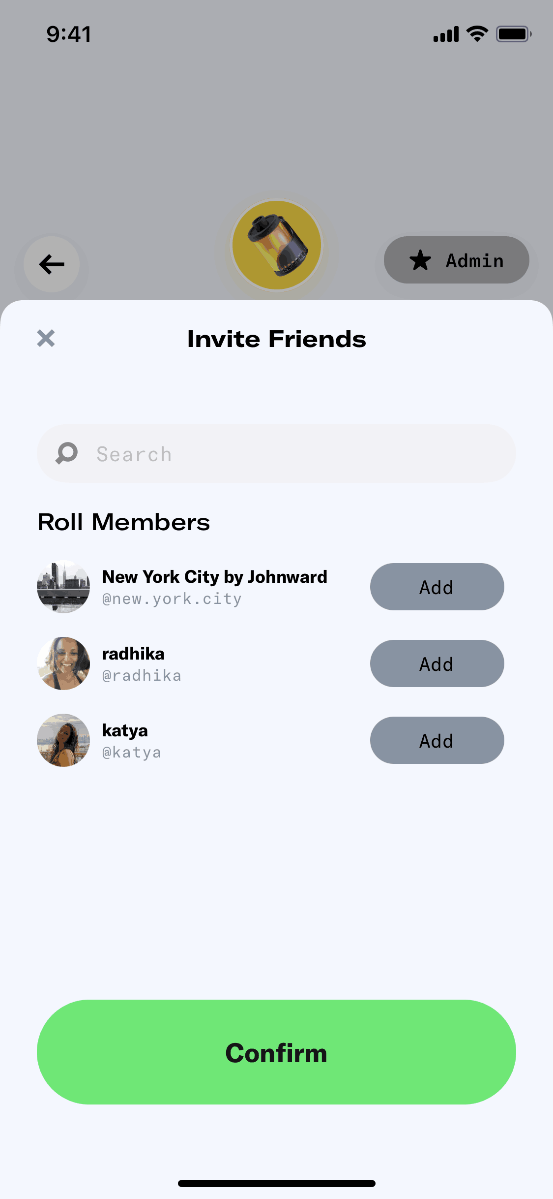 Dispo iOS Photo & Video interface screenshot 20