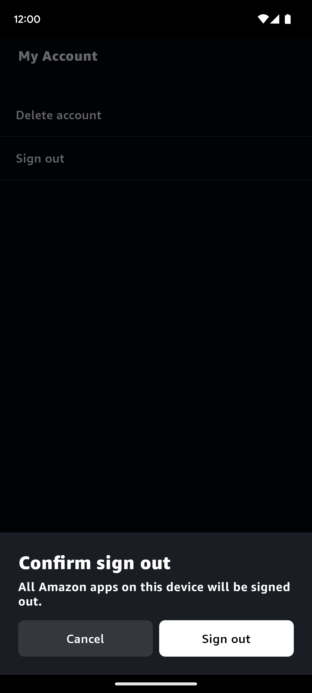 Prime Video Android Entertainment interface screenshot 18