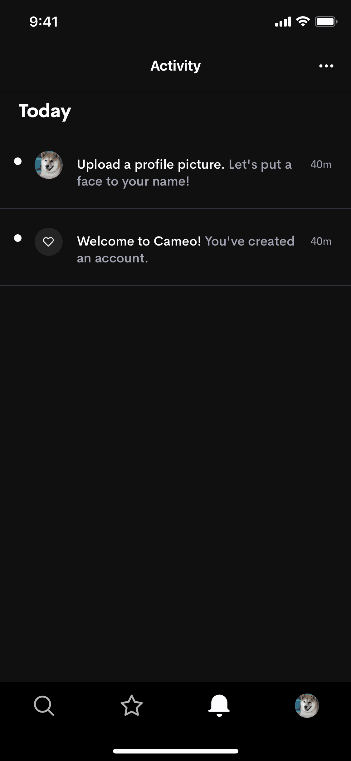 Cameo iOS Photo & Video interface screenshot 3