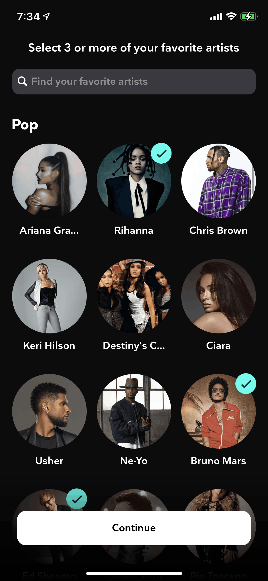 TIDAL iOS Music & Audio interface screenshot 11