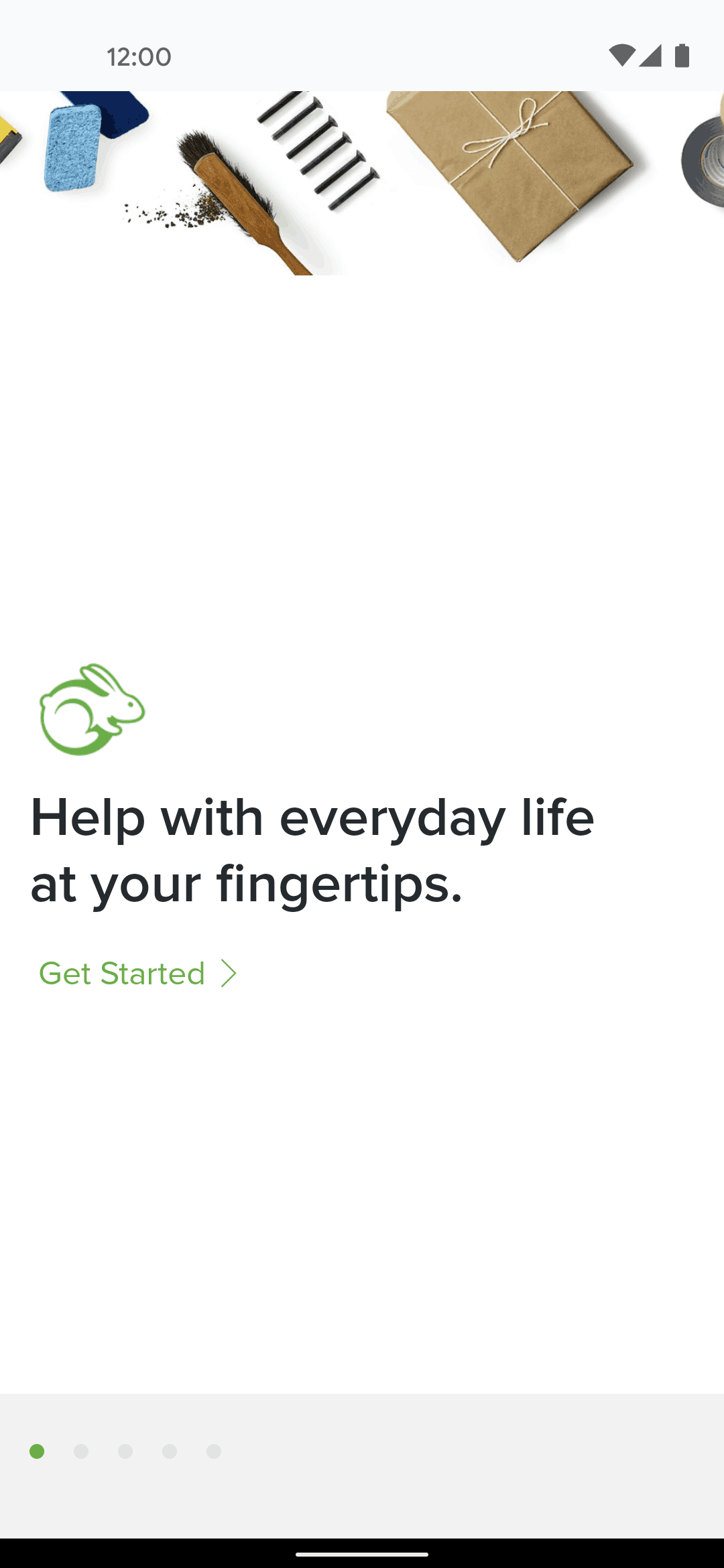 TaskRabbit Android Lifestyle interface screenshot 3