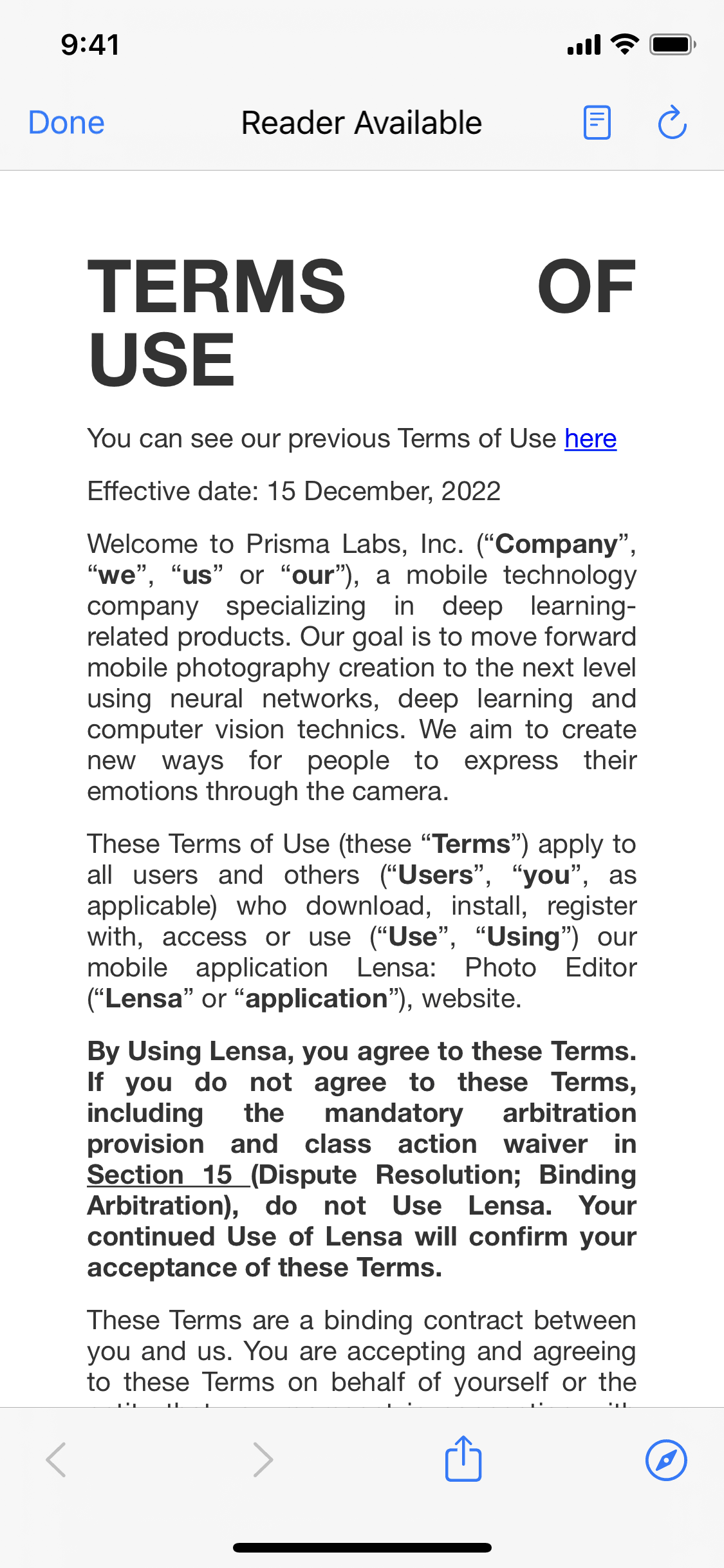 Lensa AI iOS Photo & Video interface screenshot 12