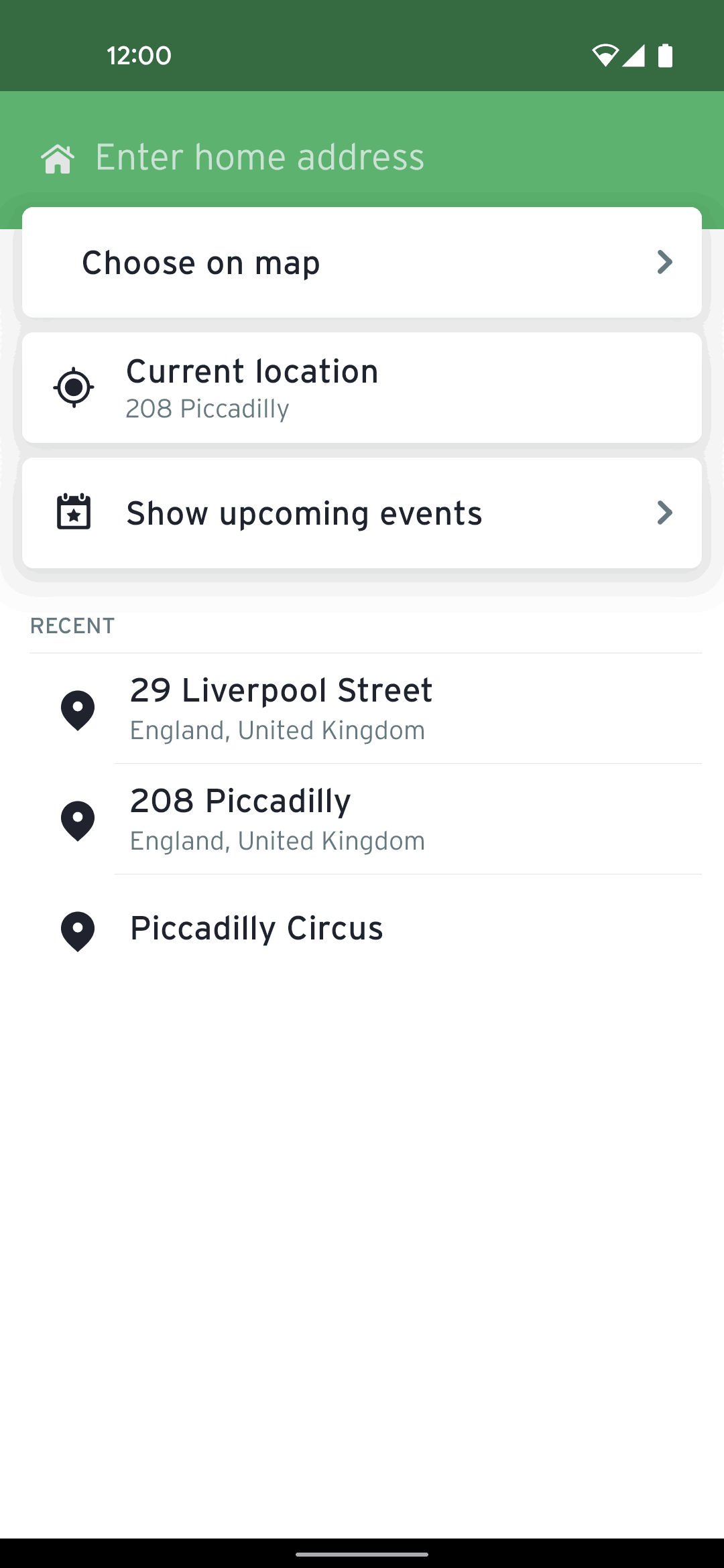 Transit Android Maps & Navigation interface screenshot 8