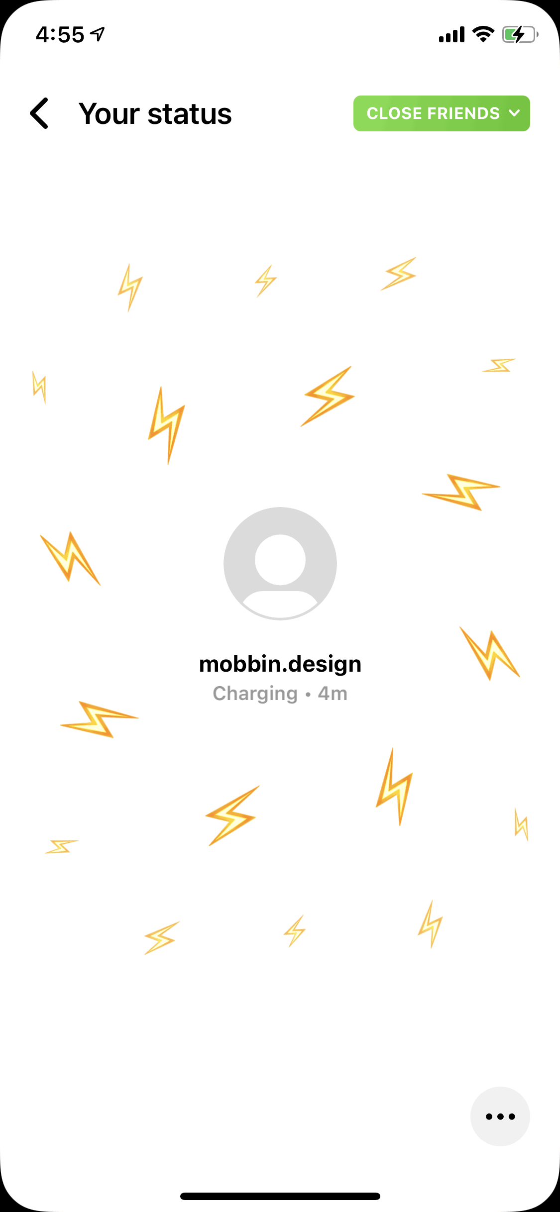 Threads iOS Photo & Video interface screenshot 18
