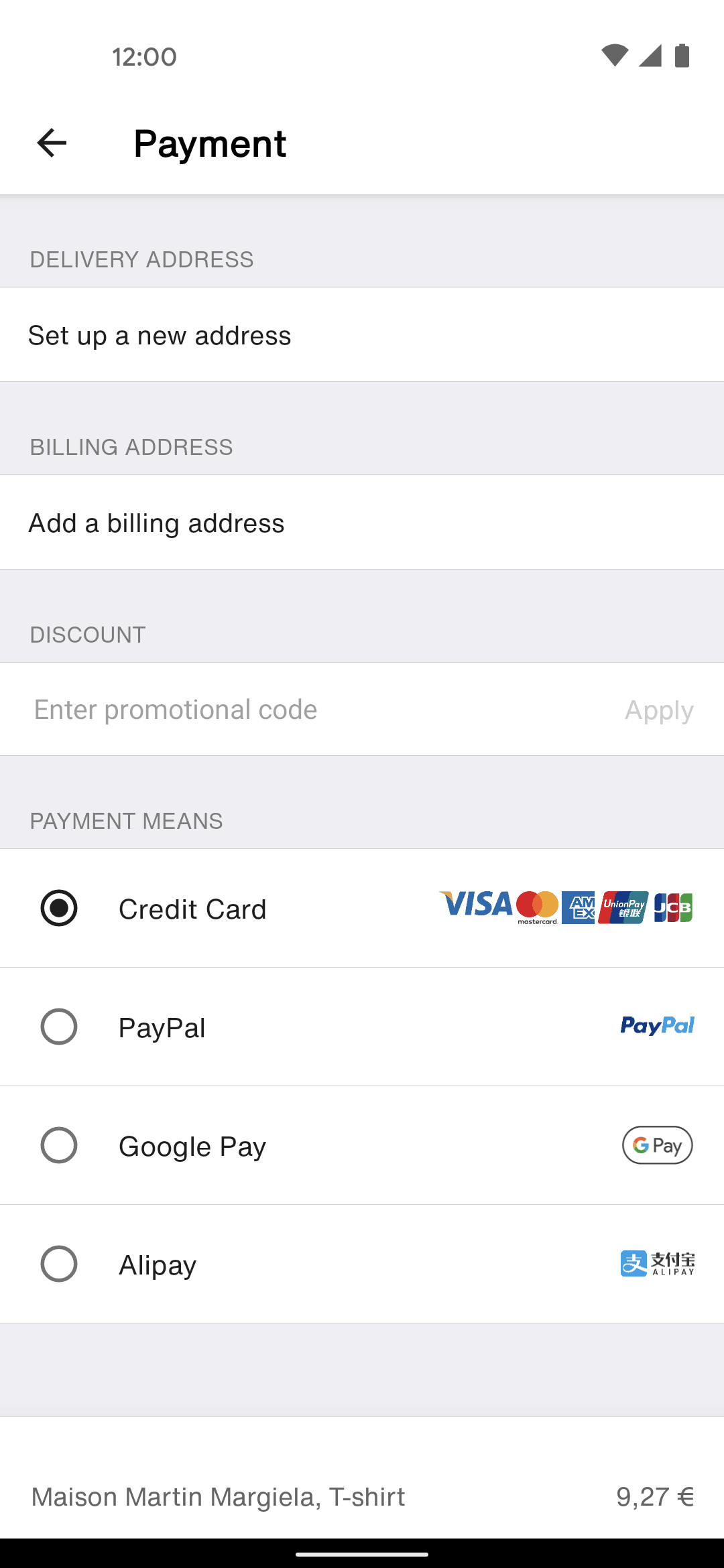 Vestiaire Collective Android Shopping interface screenshot 14