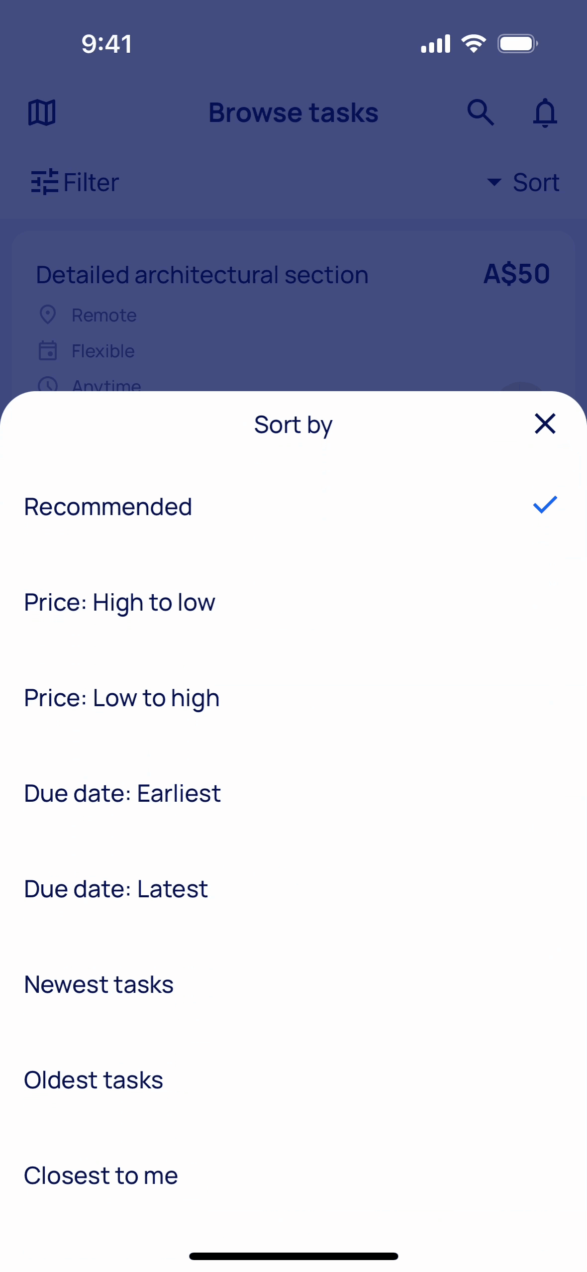 Airtasker iOS Jobs & Recruitment interface screenshot 15