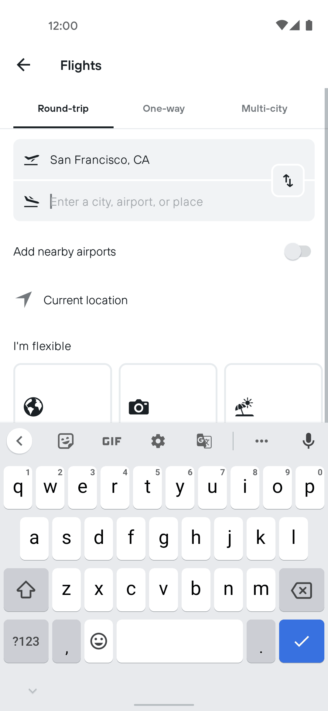 KAYAK Android Travel & Transportation interface screenshot 21